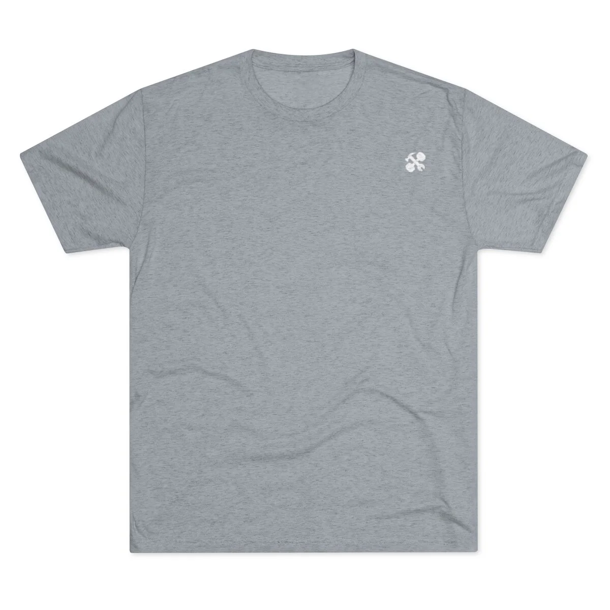 BSF Tri-Blend Tee White Logo