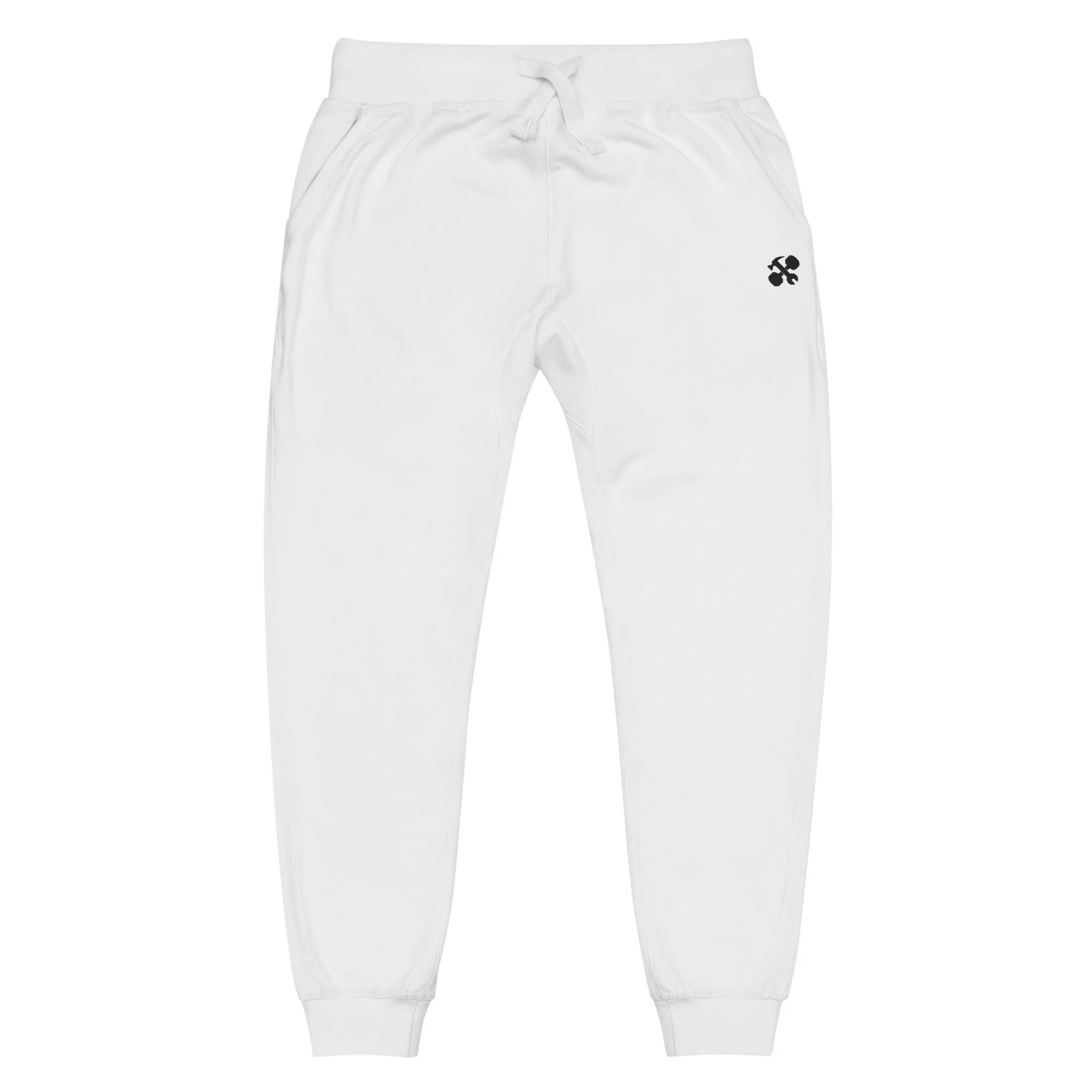 unisex-fleece-sweatpants-white-front-65a898d94abf9.jpg