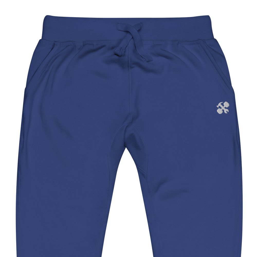 unisex-fleece-sweatpants-team-royal-zoomed-in-65a899b3e84b7.jpg