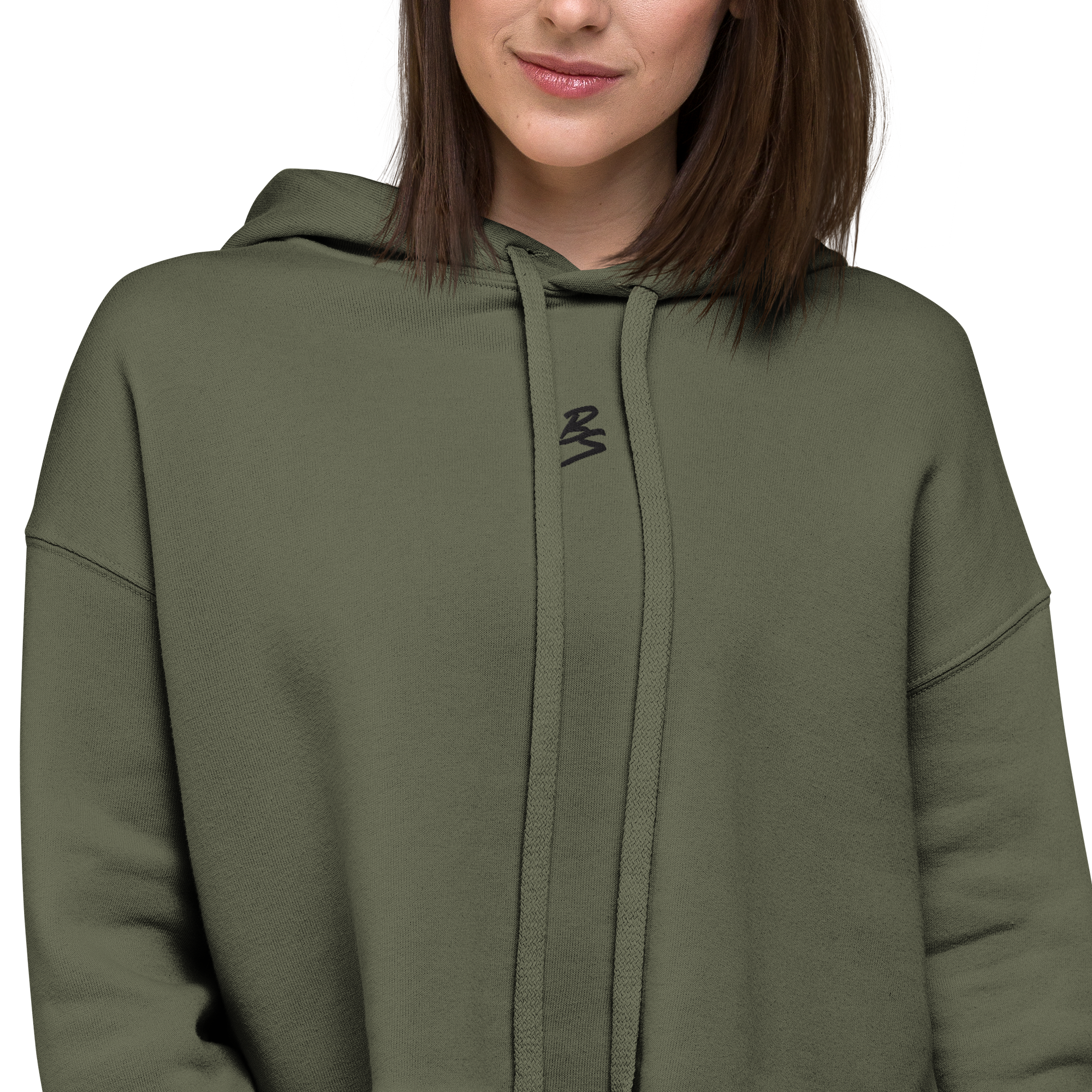 womens-cropped-hoodie-military-green-zoomed-in-65b134244ad8d.png