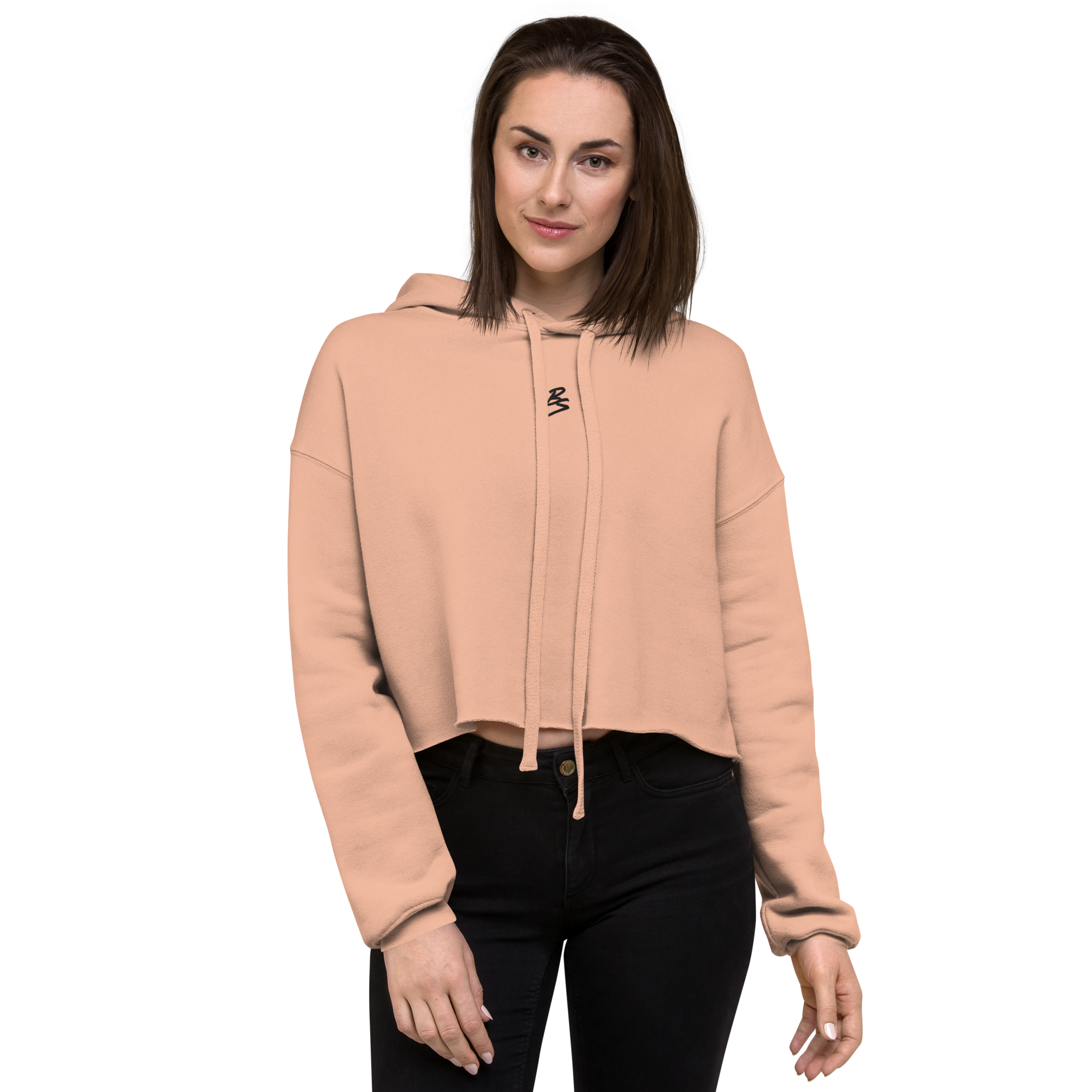womens-cropped-hoodie-peach-front-65b134244b3f4.png