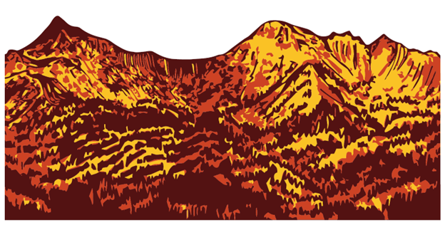 Capitol and Daly in Red,
Commission for Aspen Skiing Company Environment Foundation
2026
Lisa DeLosso © all rights reserved