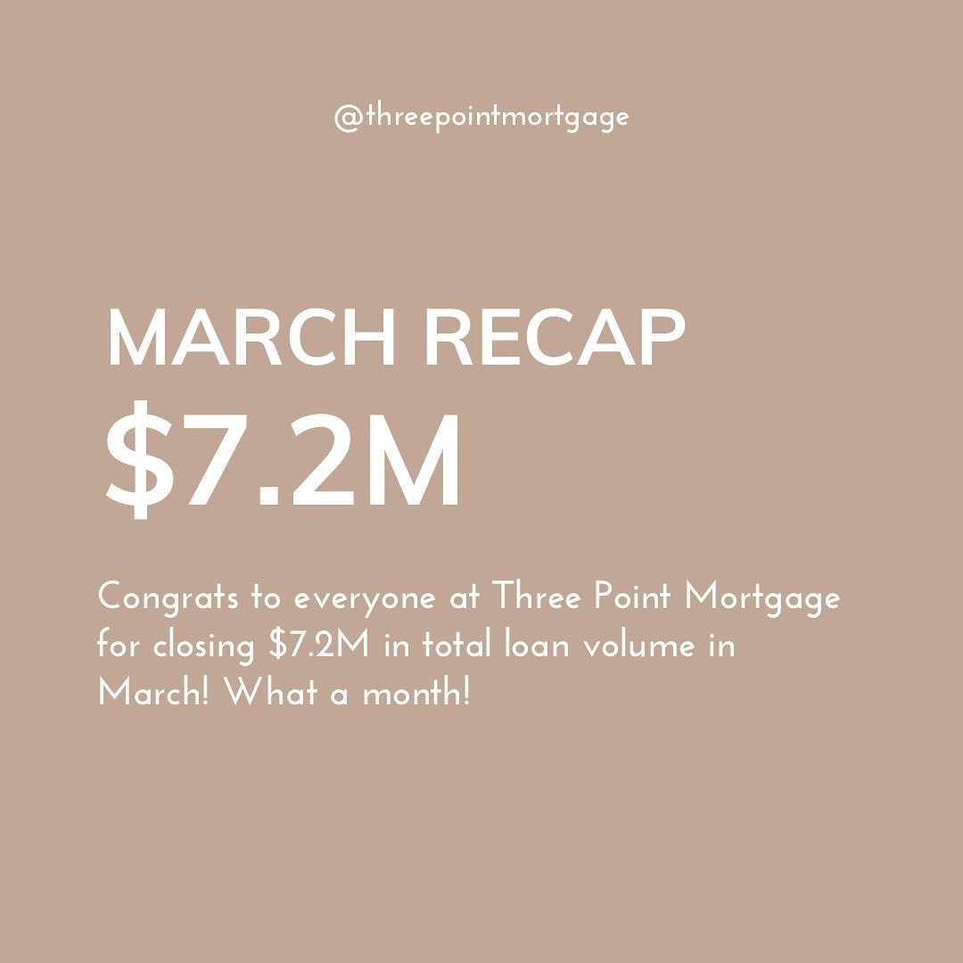We couldn&rsquo;t have done it without you. Thank you for trusting us to be your mortgage broker!

&mdash;&mdash;&mdash;
💻 threepointmortgage.com
☎️ 720-254-4439

#MortgageTips #RateReduction #FinanceGoals #MortgageMonday #HomeLoan #MortgageRates	#F