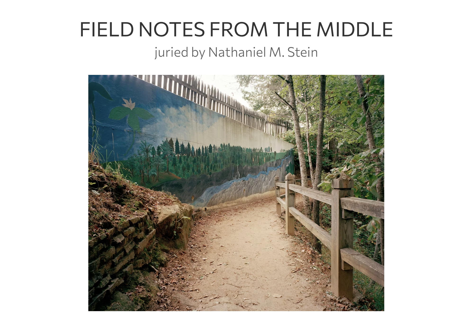 Filter Photo - “Field Notes from the Middle” Open Call