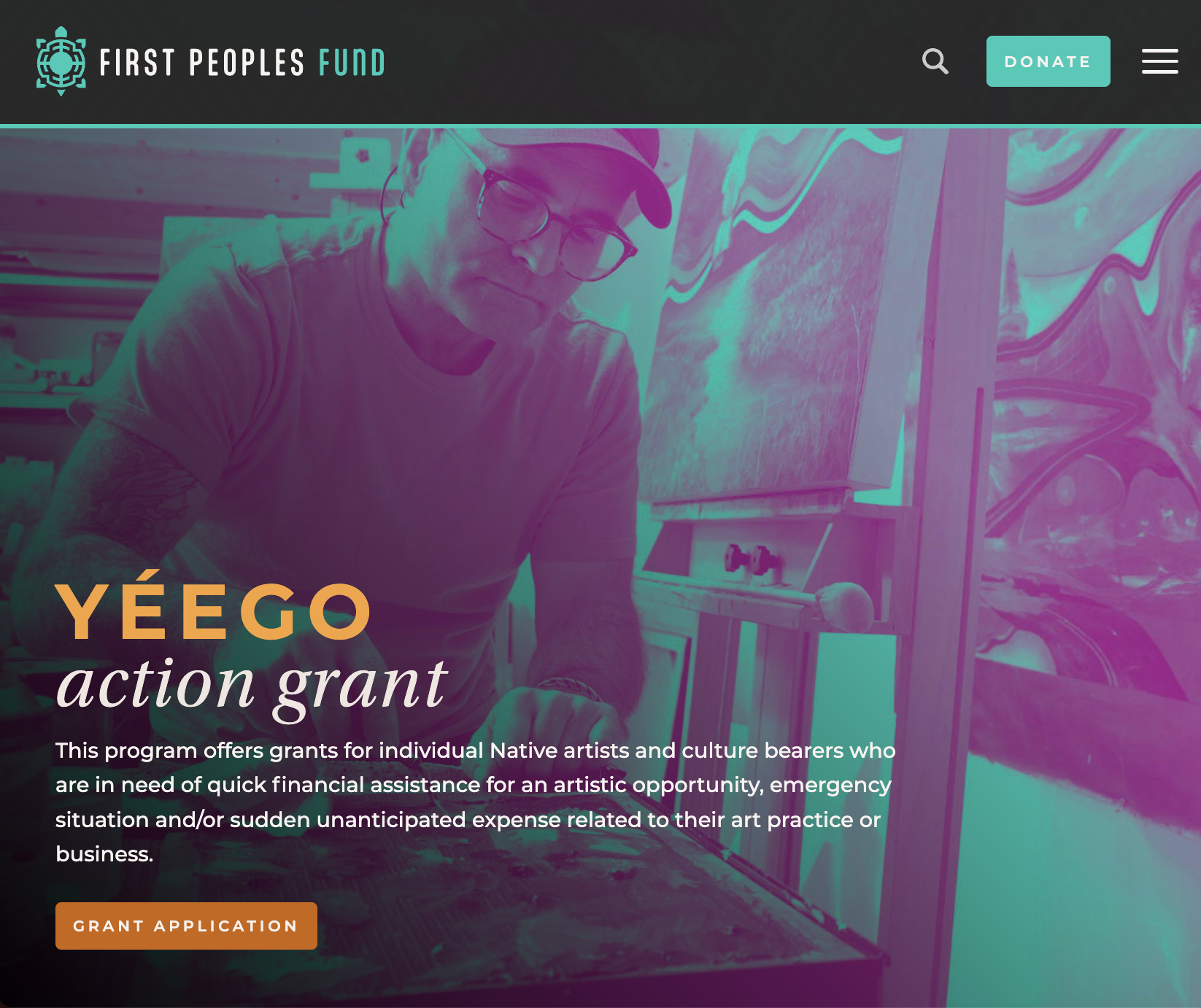 First Peoples Fund - Yéego Action Grant for Native Artists / Culture Bearers 