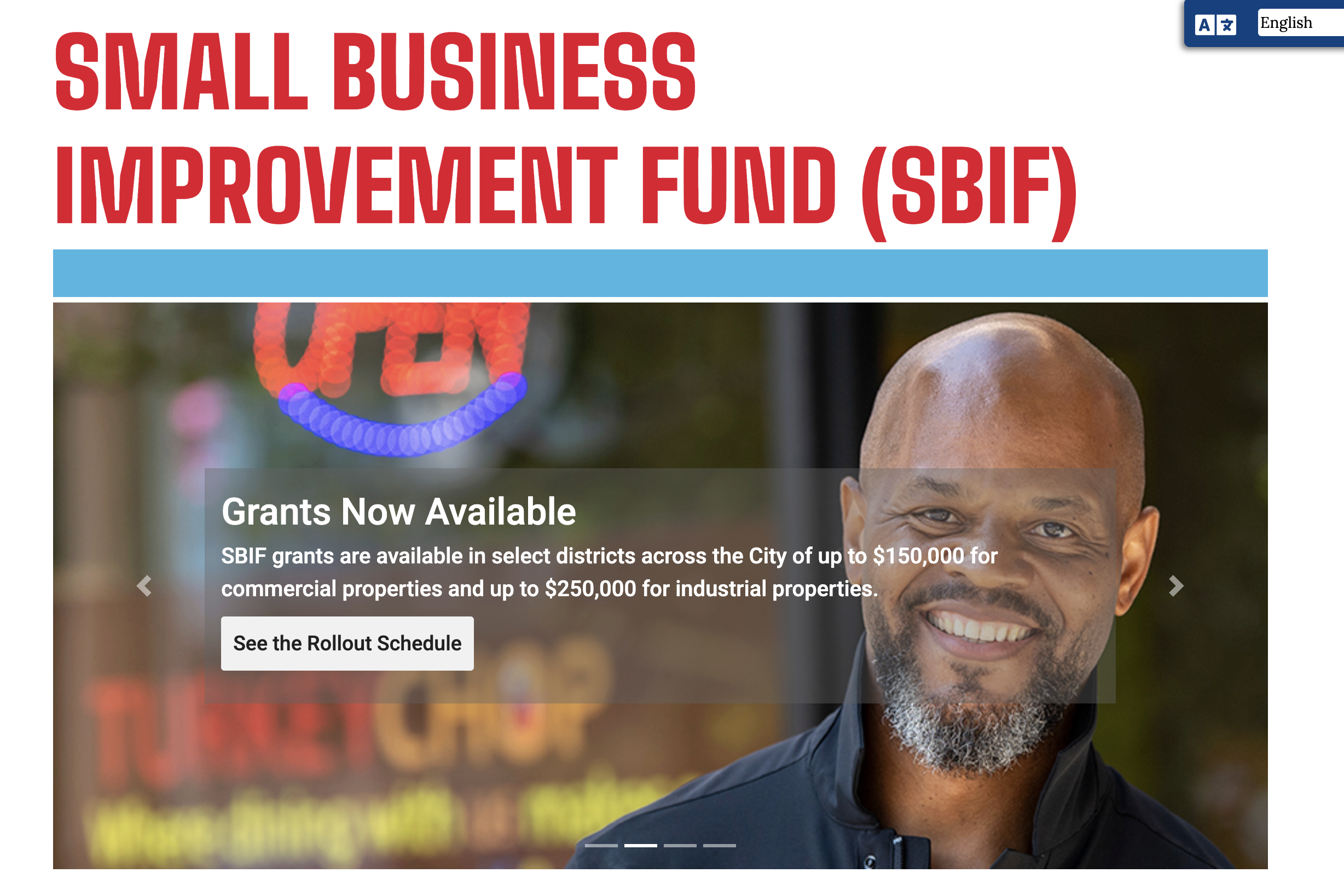 Chicago DPD/SBIF (Englewood Neighborhood | Greater Southwest Industrial (East) | South Chicago| Stevenson/Brighton | Pilsen Industrial Corridor)