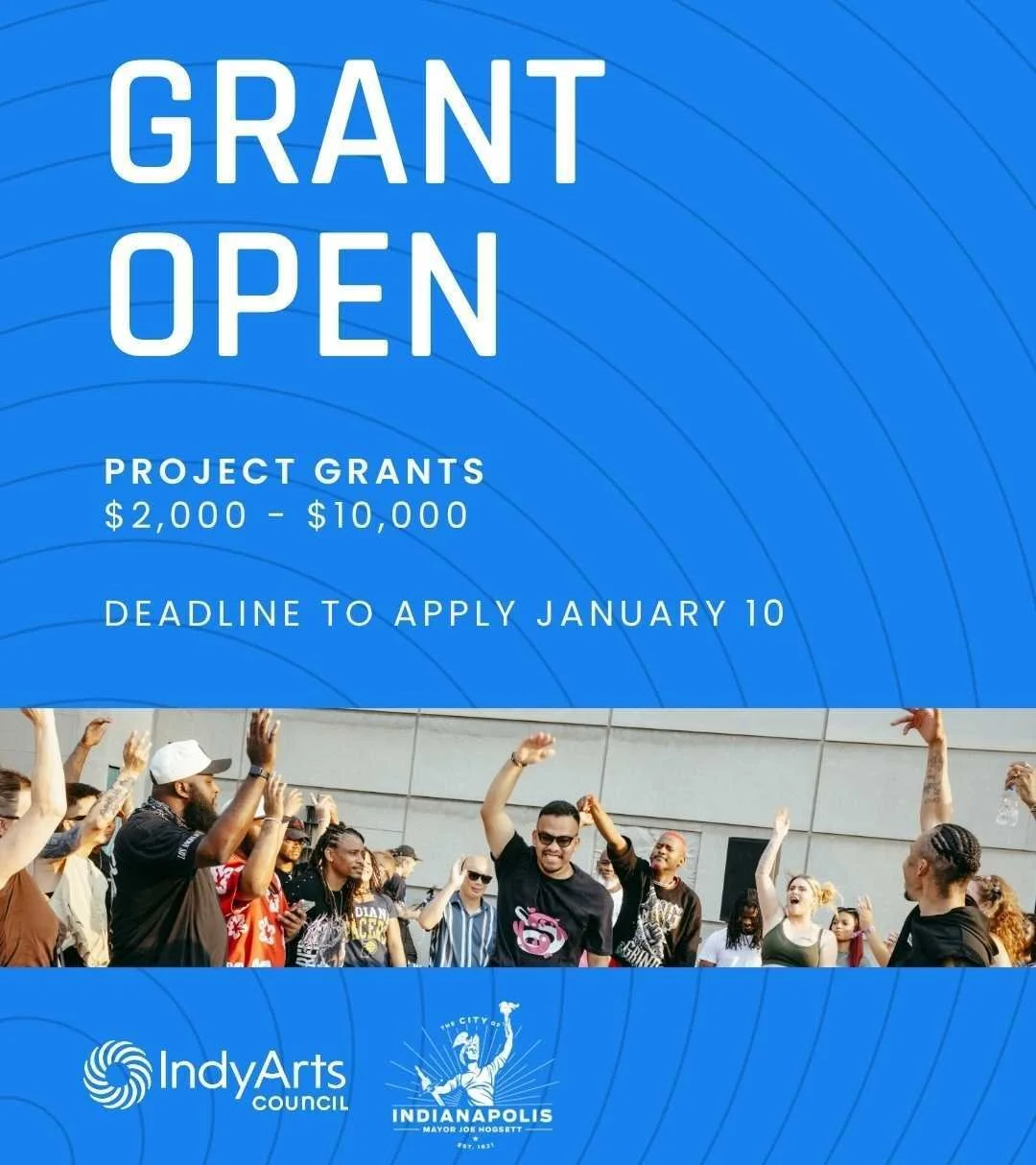 Indy Arts Council - Project Grants: Art Activities in Public Spaces 2027-2028