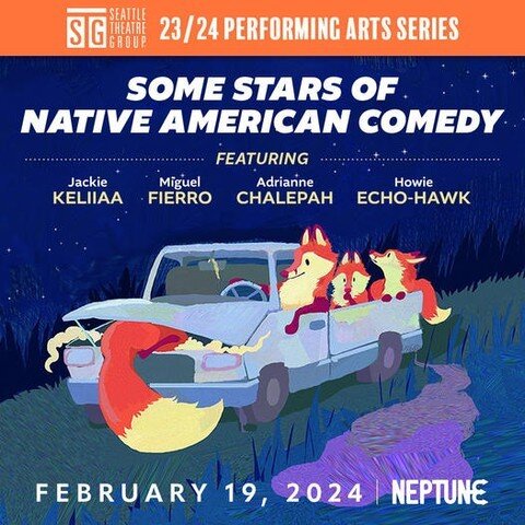 ON SALE NOW: Join comedians Jackie Keliiaa, Miguel Fierro, Adrianne Chalepah, and Howie Echo-Hawk in an evening of laughter, as we honor the joy, resilience and unity within Native American communities. For more details visit: https://loom.ly/ybWnZJc