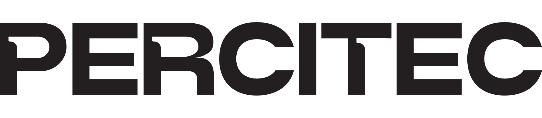 Black text logo reading 'PERCITEC'