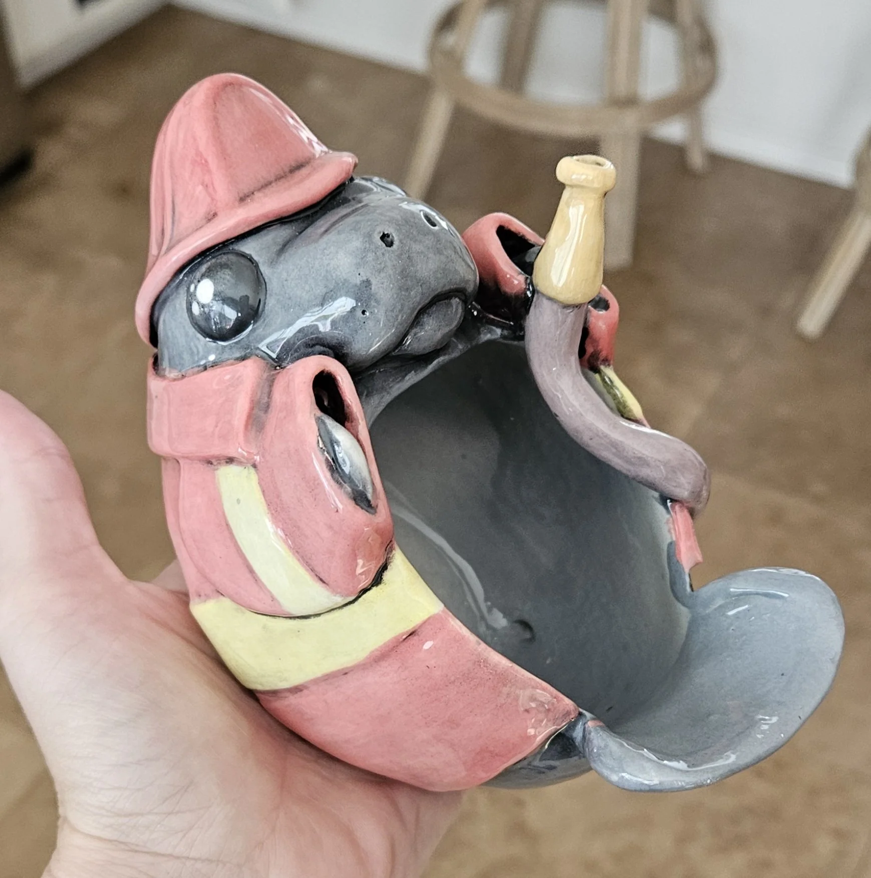 Firefighter Manatee Mug- Eaton Fire Anniversary Release