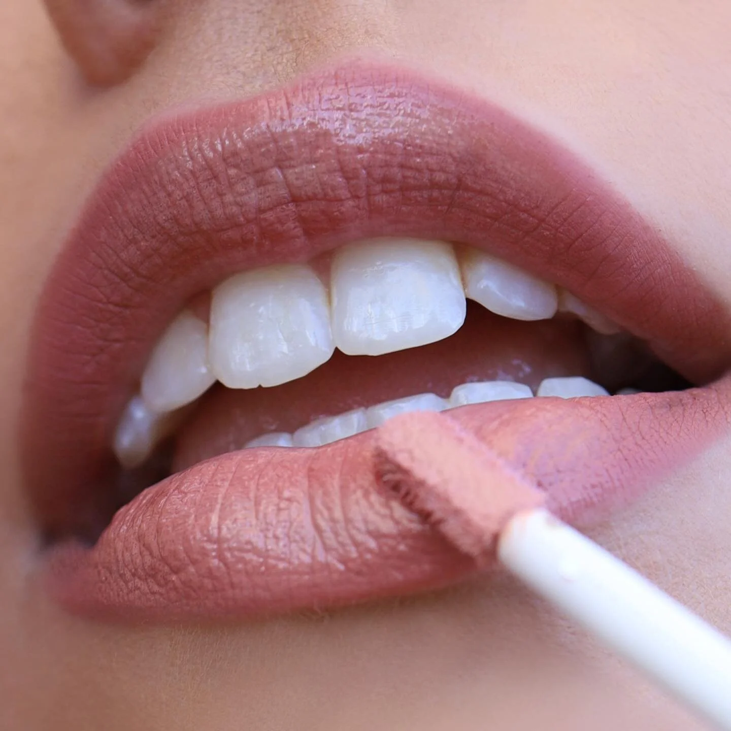 Playing around with macro beauty shots with @morphebrushes gloss in &ldquo;Flower Crown&rdquo; and &ldquo;backseat love&rdquo; lipliner ✨