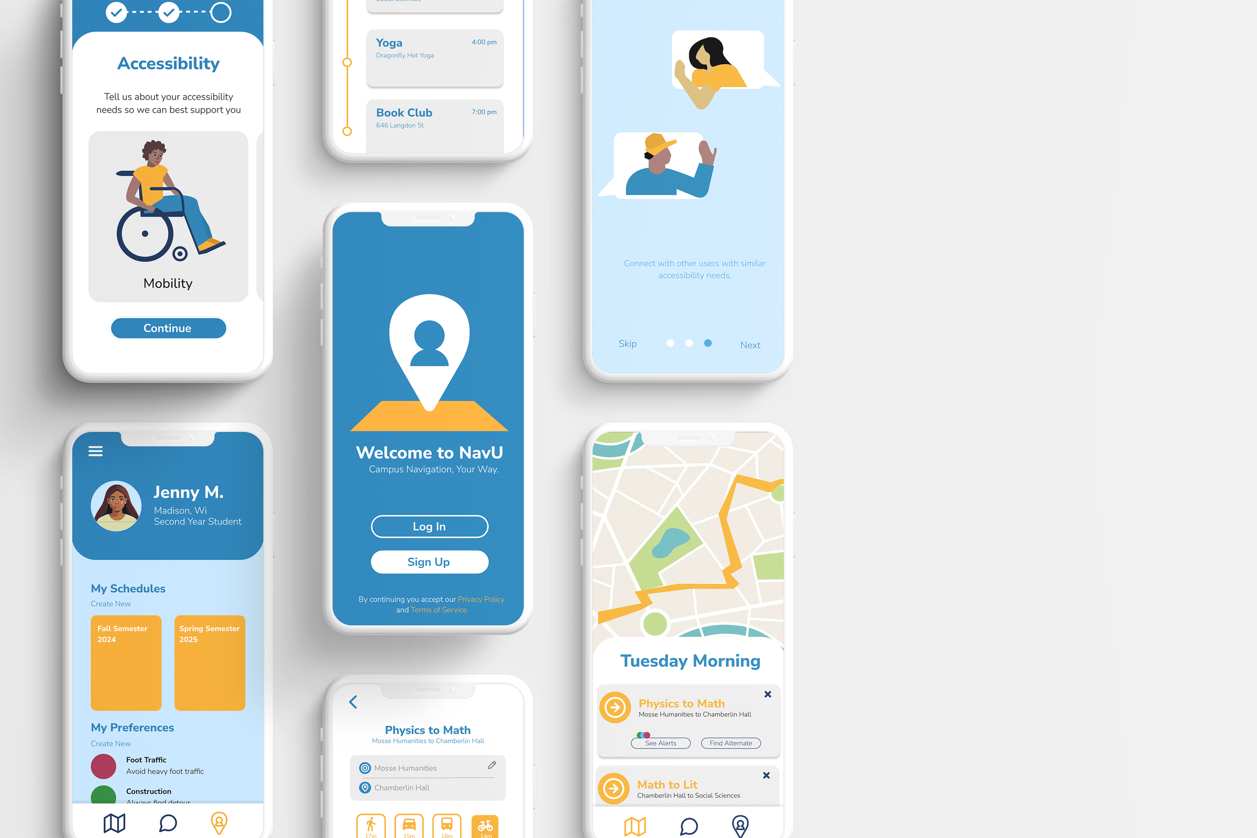 NavU: Accessible Navigation App Design