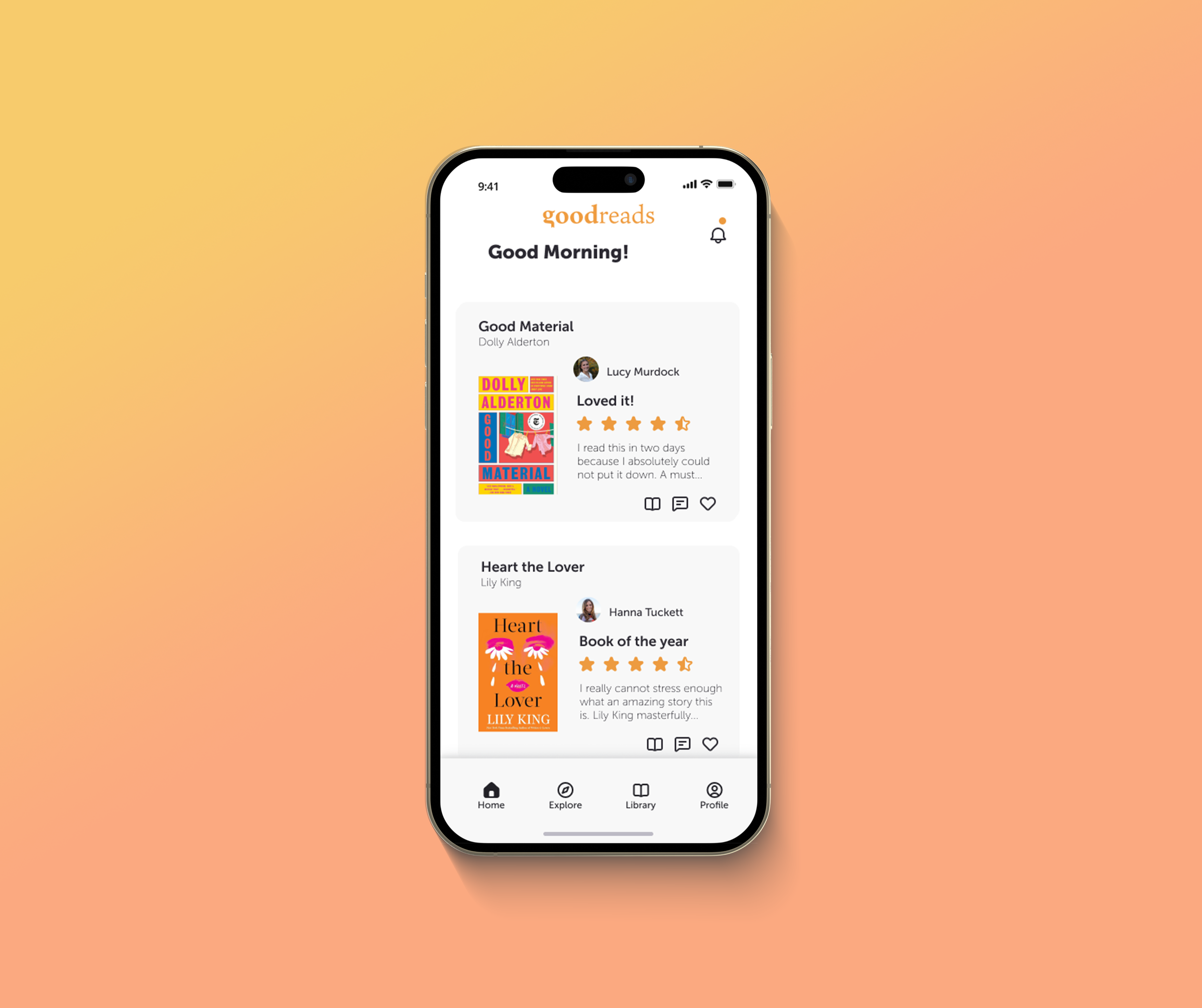 Goodreads: Mobile App Redesign
