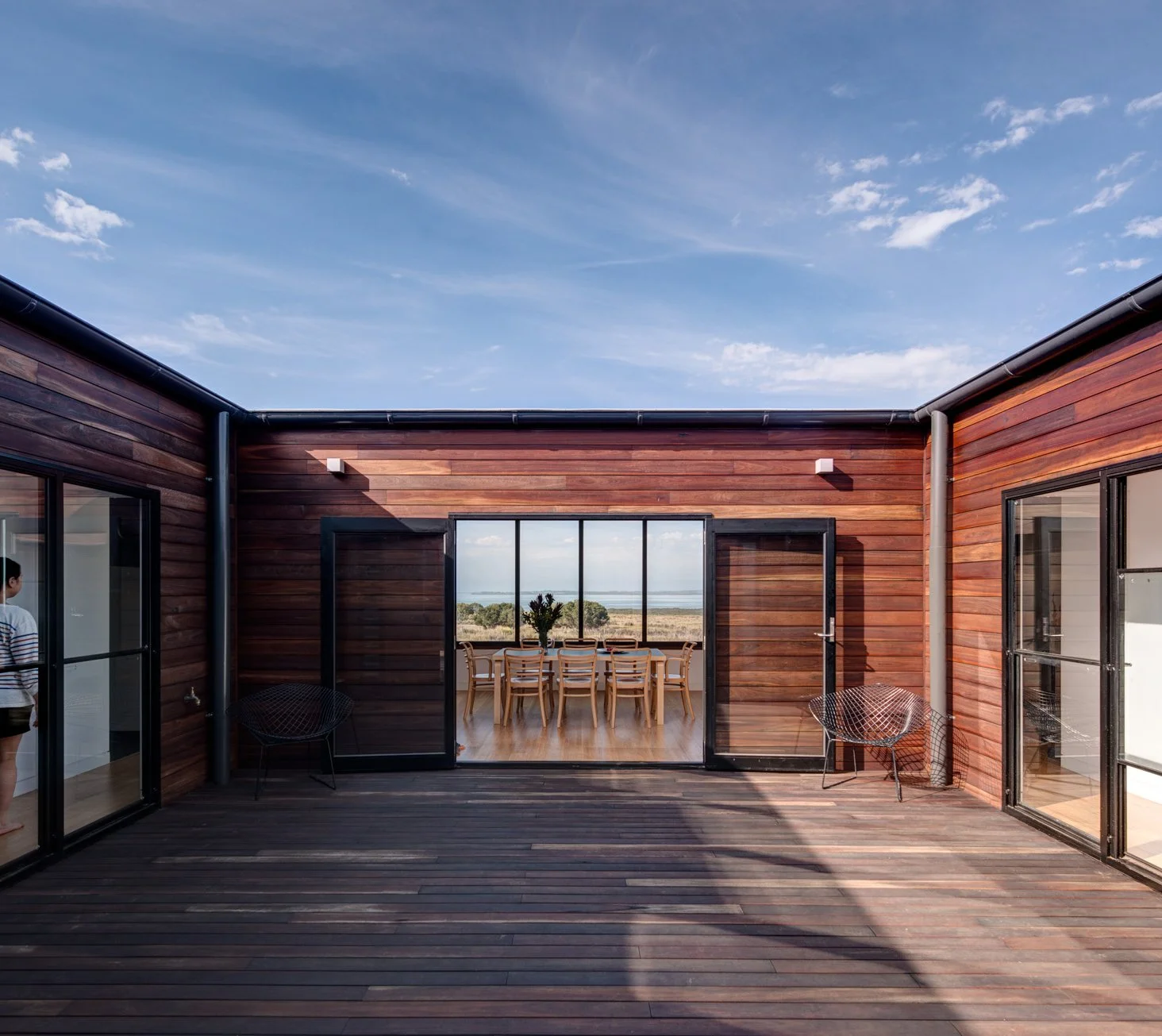 Caravanserai, Pre-fabricated off-grid, Lai Cheong Brown architecture French Island