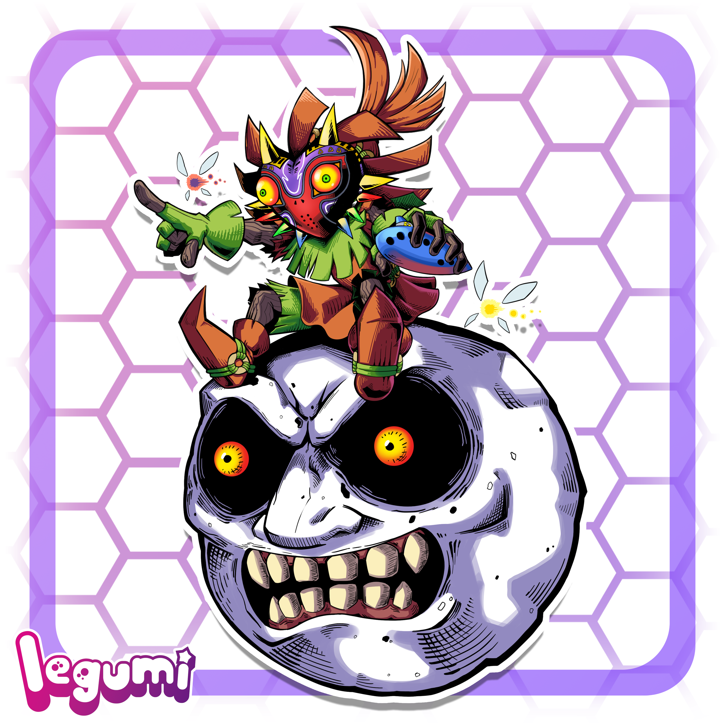 Etsy Sticker Skull Kid Moon.png