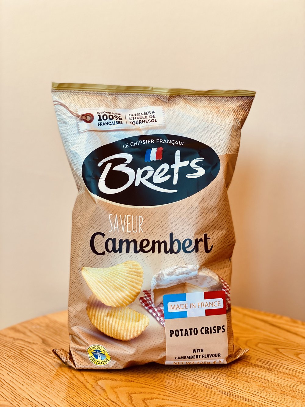 Chips Bret's au Camembert