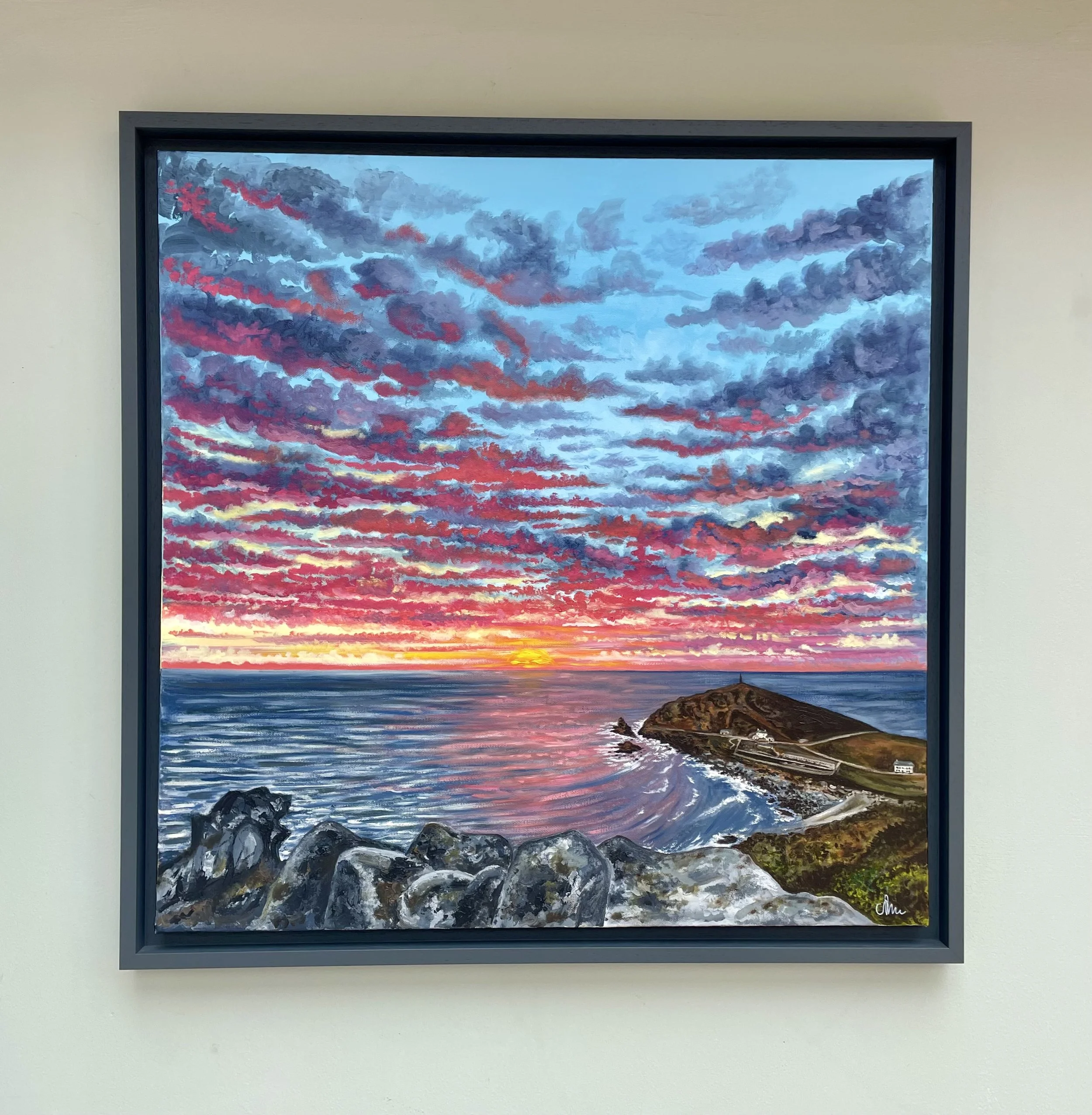 Cornish Glow Original Oil Painting