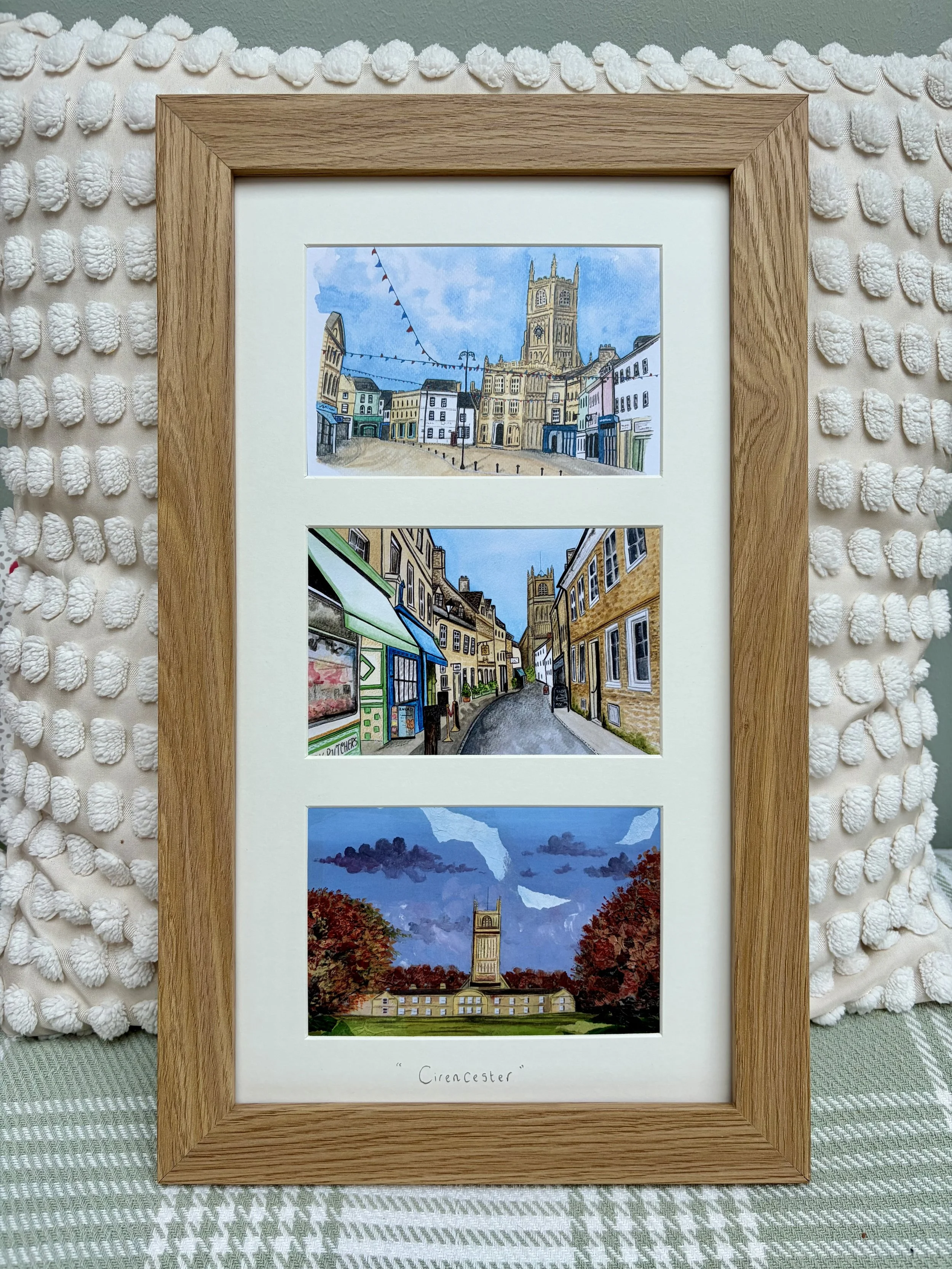 'Cirencester' Trio Portrait Art Frame