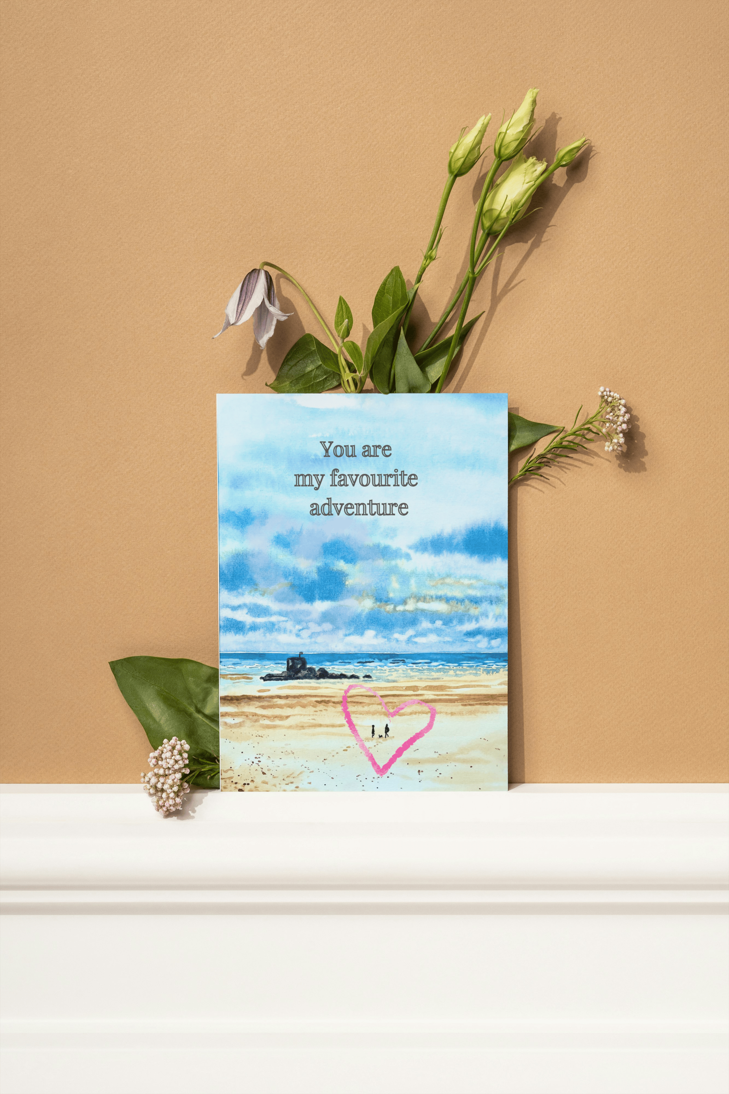 Valentine's Favourite Adventure Greeting Card