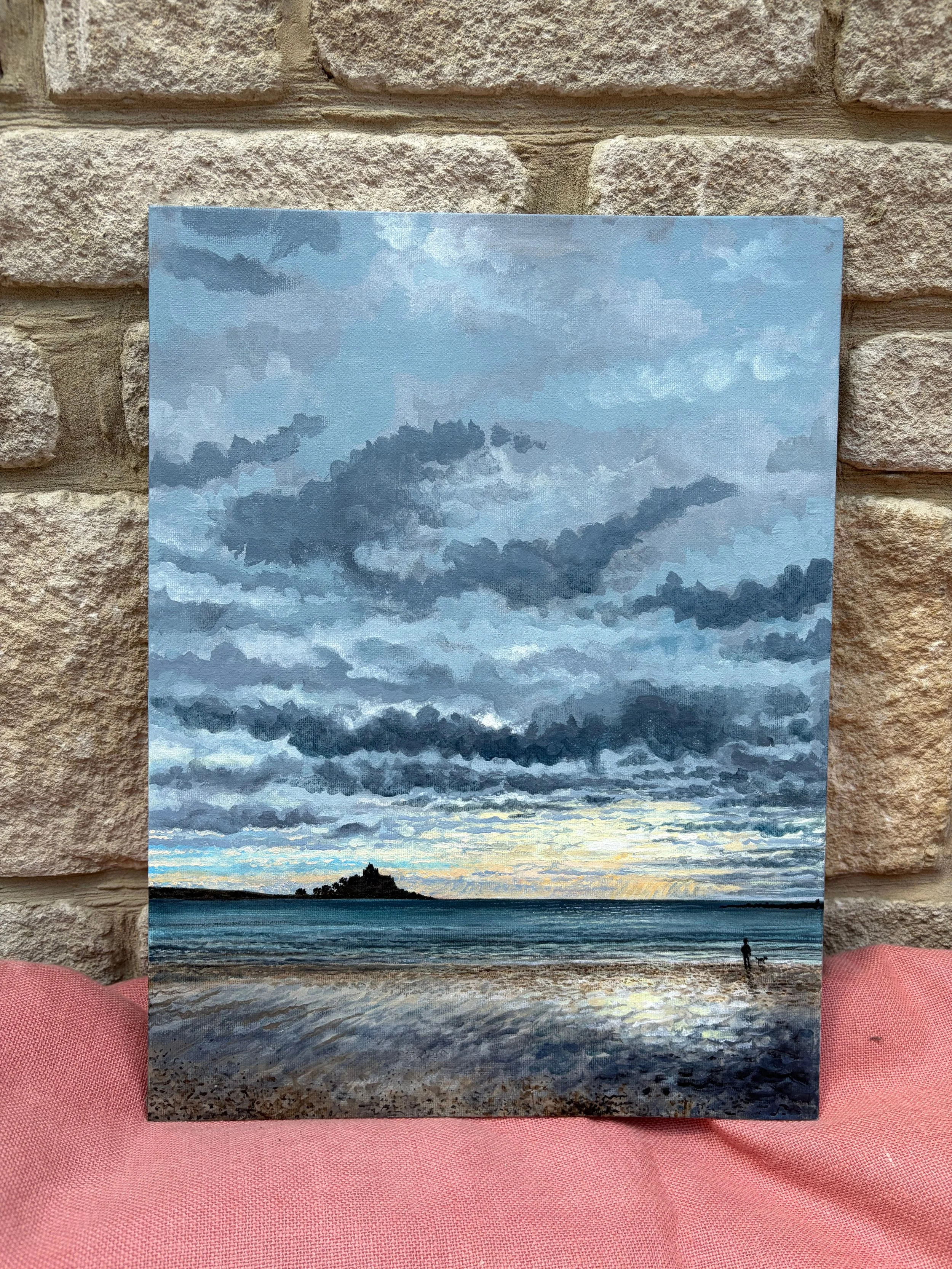 Mornings at the Mount Original Acrylic Painting
