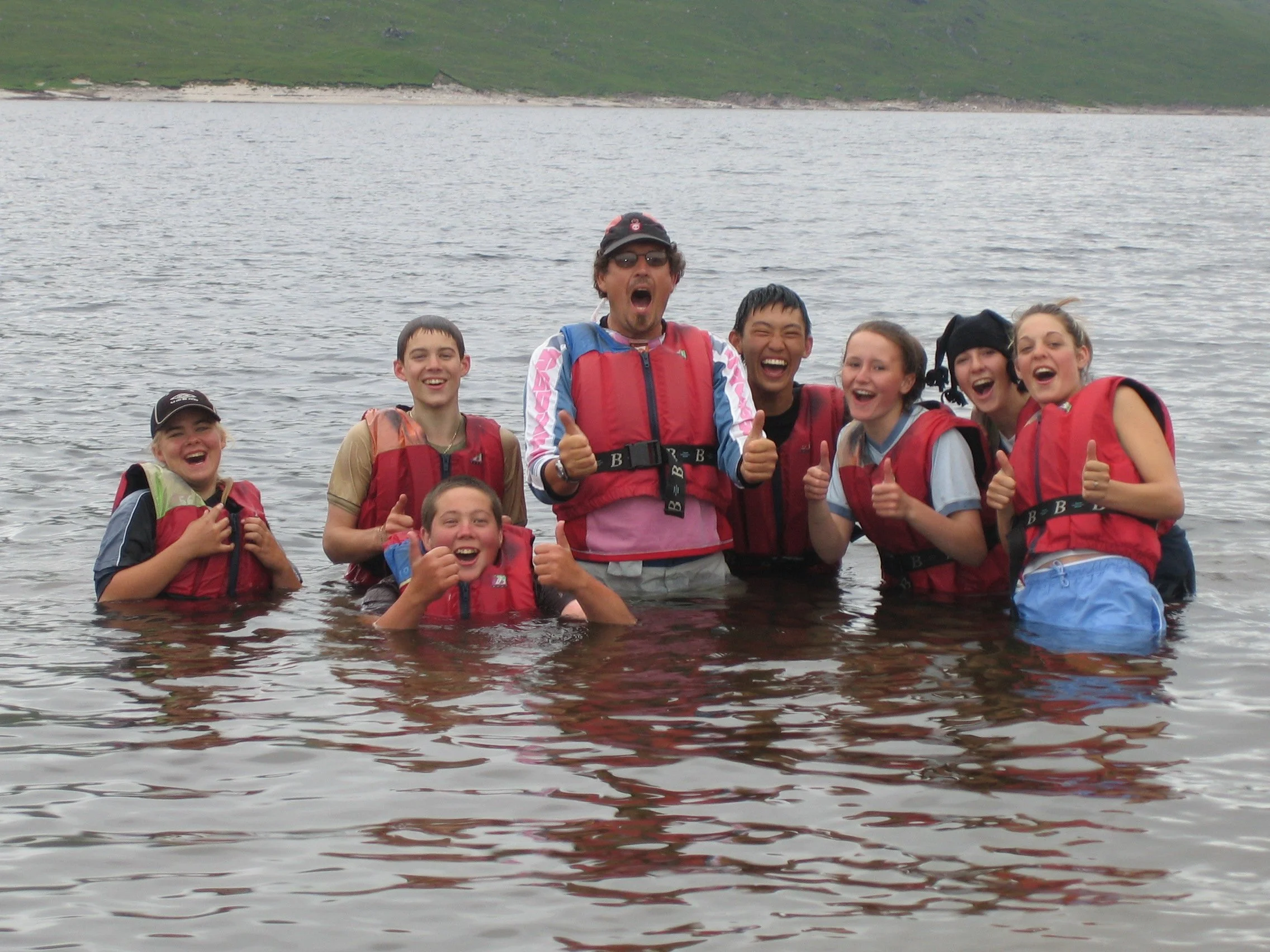 The weekly group expedition bath.JPG