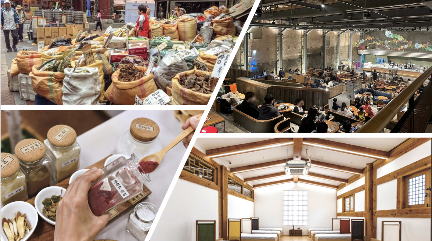 Korean Traditional Medicine and Market Excursion