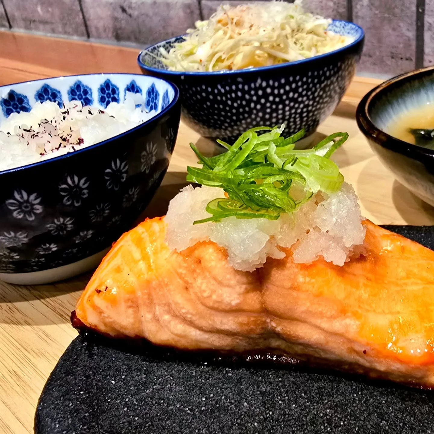 Here's another new lunch dish for you!

Teriyaki Salmon 🍽

Perfectly grilled, glazed with our house-made Teriyaki sauce, and packed with flavor. 
Your next lunch favorite has arrived!