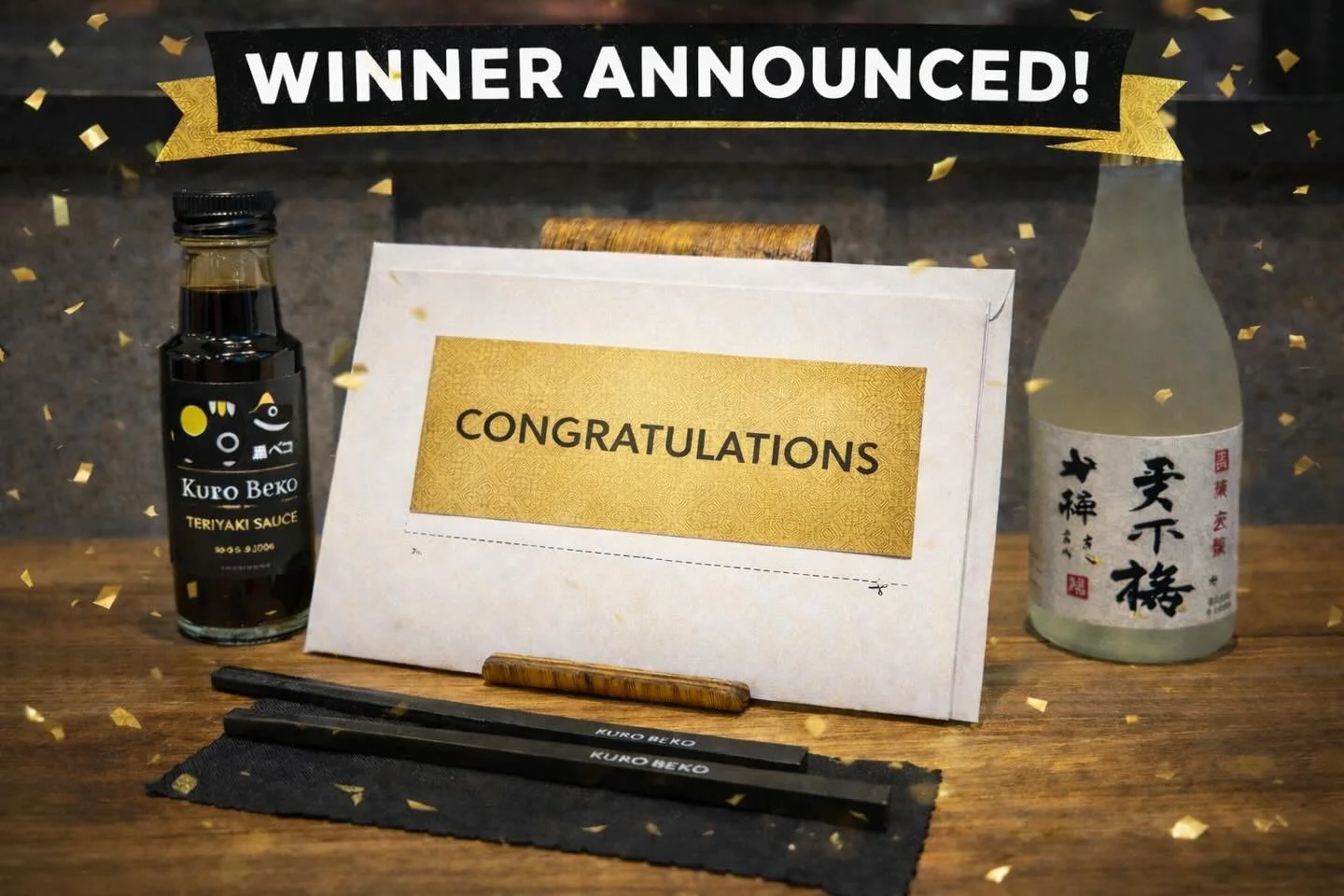 🎉 WE HAVE A WINNER 🎉

Congratulations to @bbspark23 with a guess of 4680 !! With the exact number of Teriyaki Chickens sold being 4677, it was almost a perfect guess!

A huge thankyou to all those that participated on both the Instagram and Faceboo