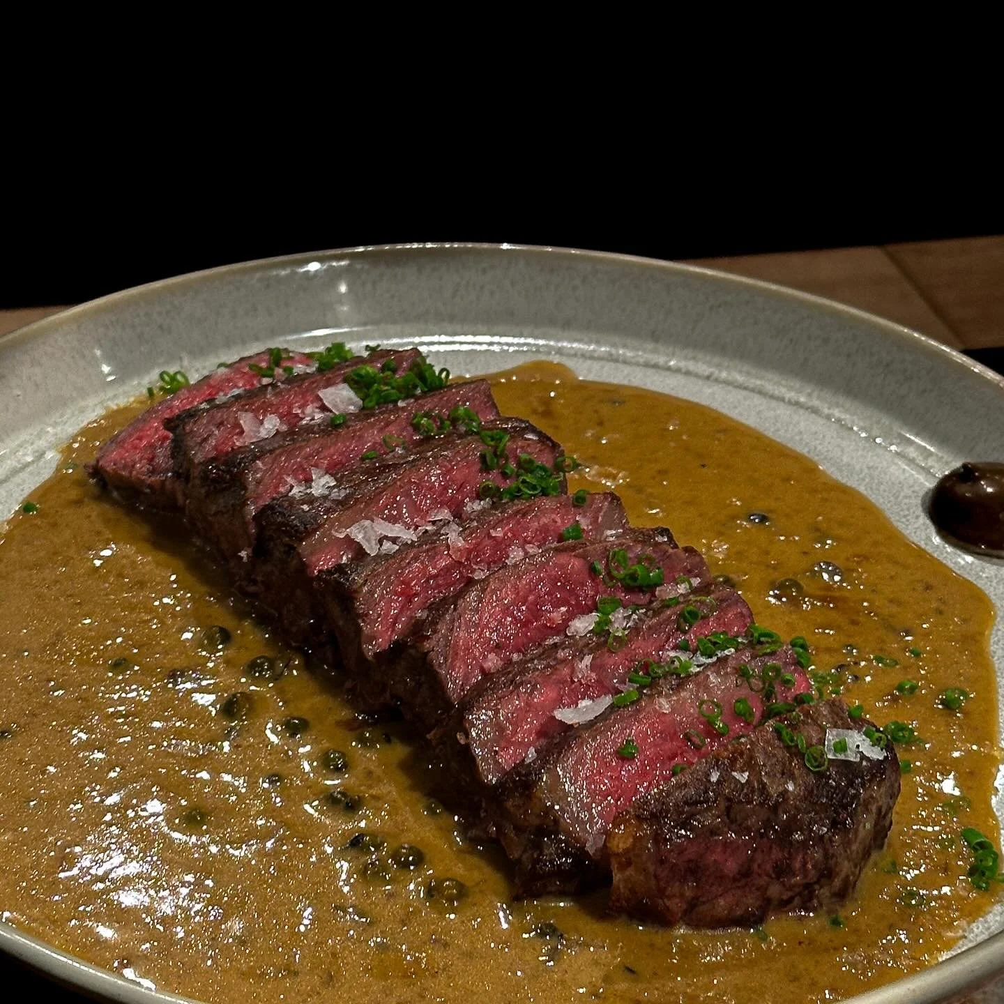 The OG Wagyu Sirloin - Now With Choice of Creamy Sansho Pepper | Yuzu Koshō Teriyaki 🥢

MBS8-9 Wagyu Sirloin w/ Choice of Sauce
Cooked Rare | Pink | Well-Done

Available Lunch &amp; Dinner !

#toowoombaeats #japaneserestaurant #wagyu #steak