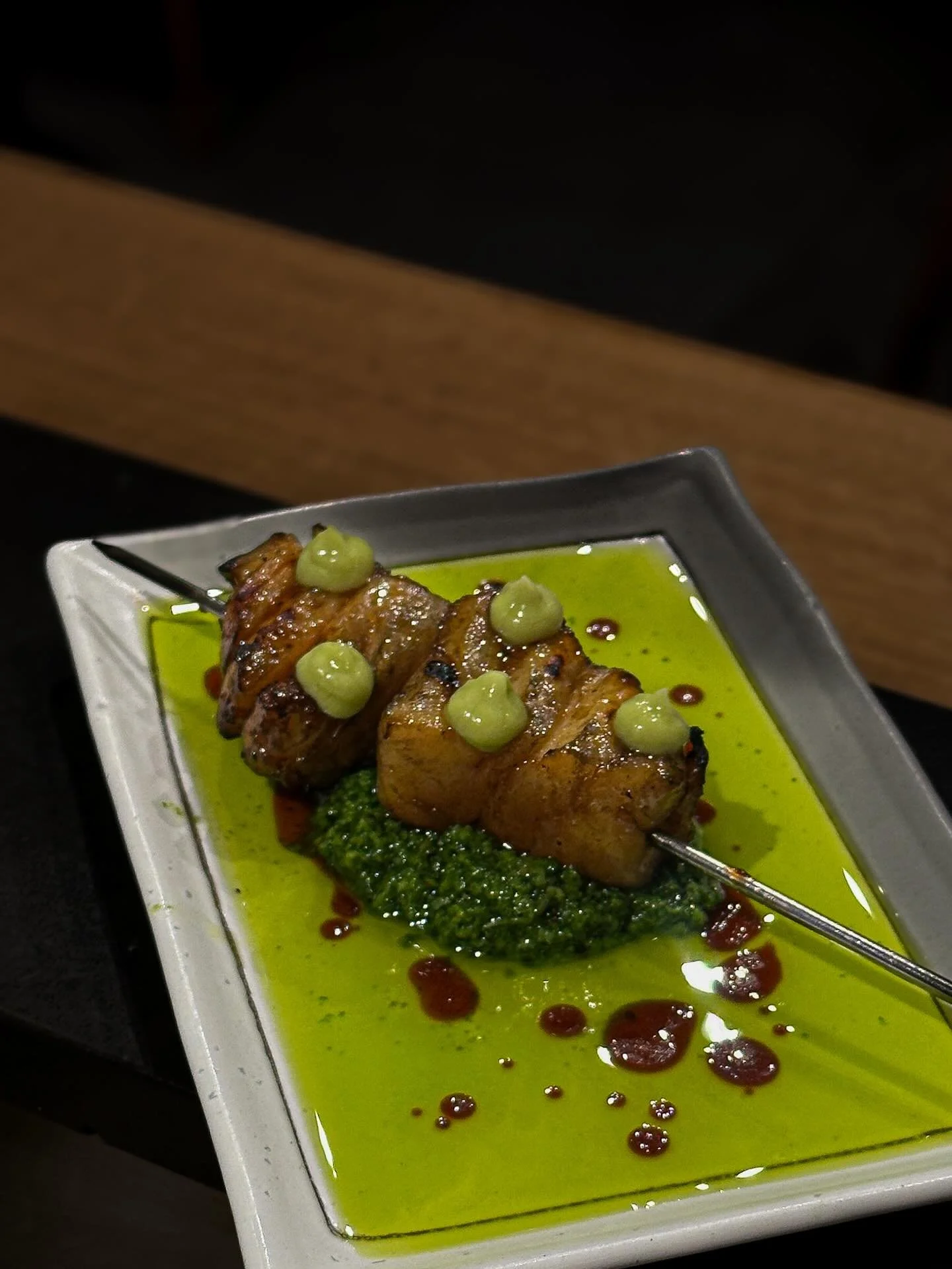 Highlights From This Weekends Cod Specials 🥢

The huge Reef Cod Head was sold along with a few of the Cod Skewers and Miso Glazed Cod Filets. 

There are still two gorgeous Cod Collars available being fried and served up with a bangin&rsquo; charred