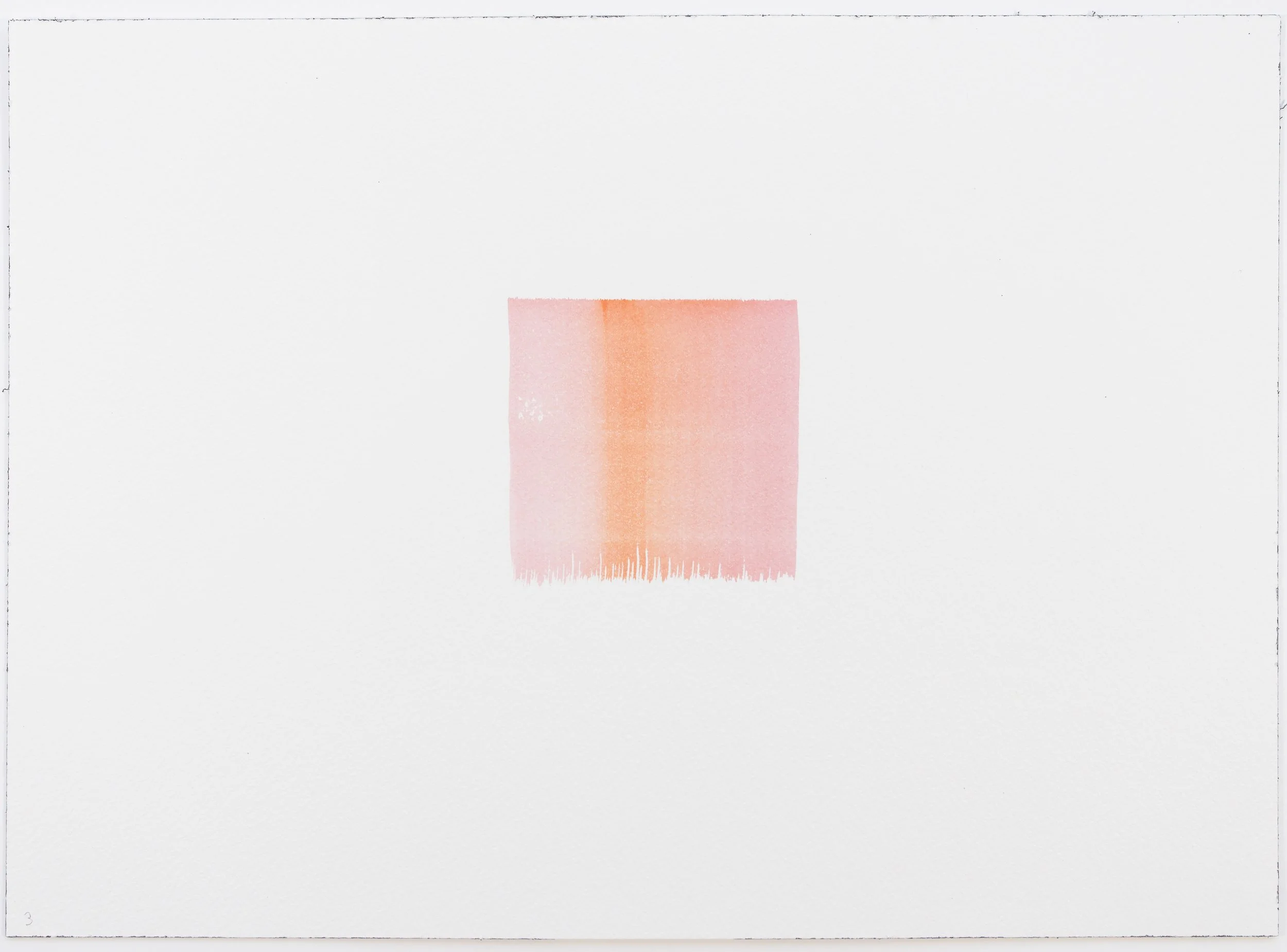 One Wash, Transparent Orange | Permanent Rose No. 3, 2026
Watercolour on Arches 300gsm NOT
26 x 36 cm
10 x 14 in