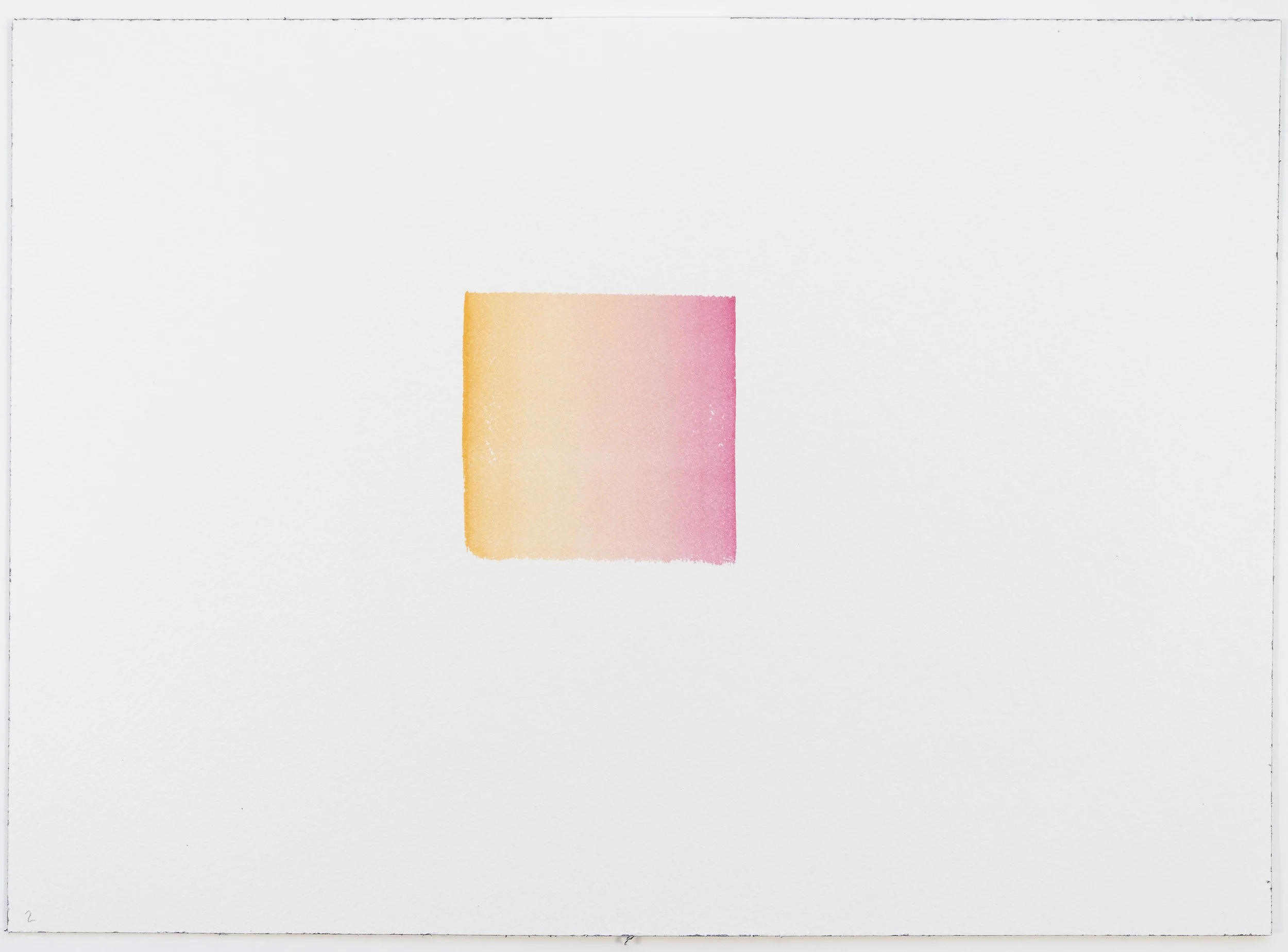 One Wash, Transparent Orange | Permanent Rose No. 2, 2026
Watercolour on Arches 300gsm NOT
26 x 36 cm
10 x 14 in