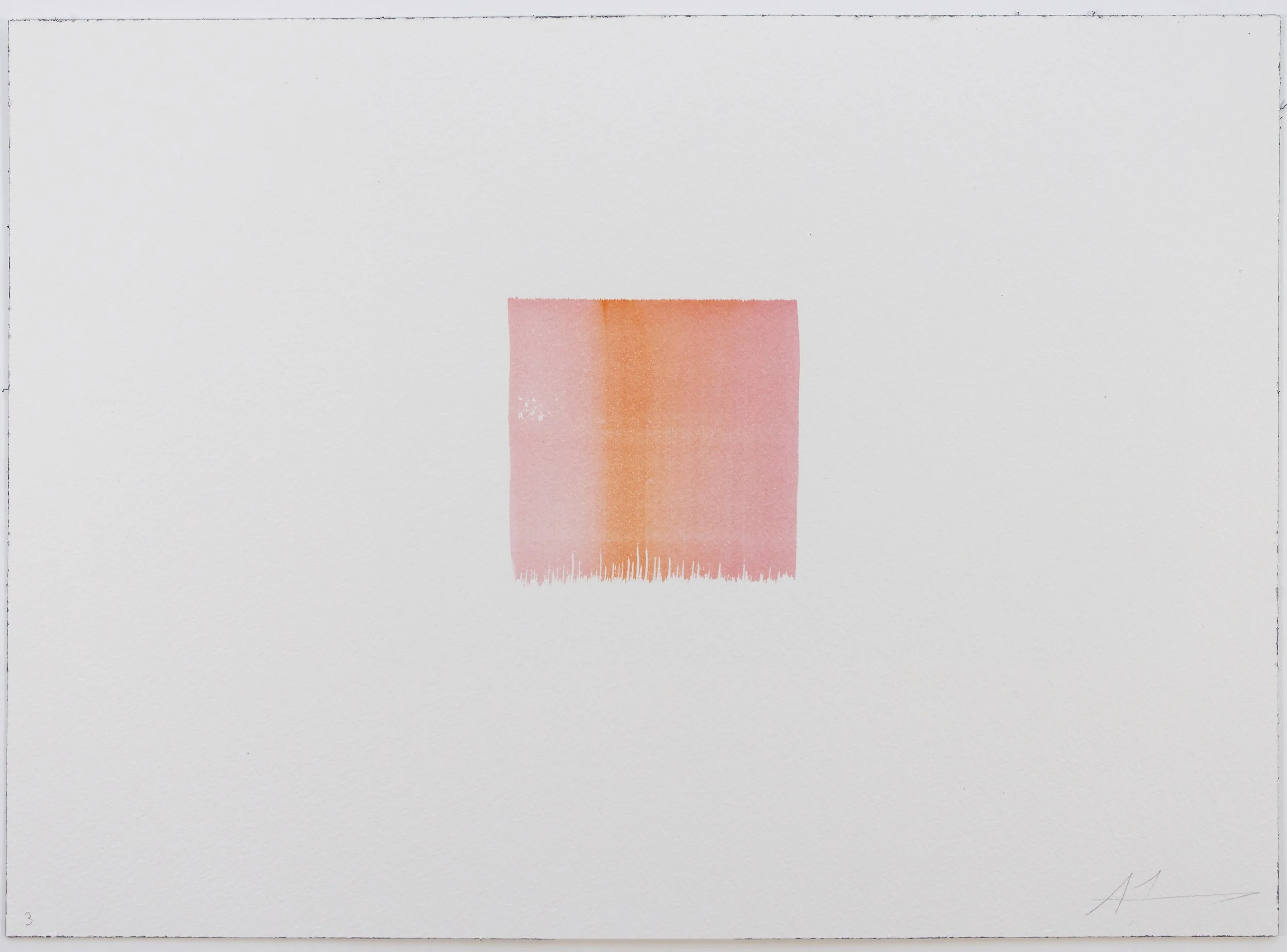 Transparent Orange | Permanent Rose No. 3, 2026
Watercolour on Arches 300gsm NOT
26cm x 36cm
10 x 14 in