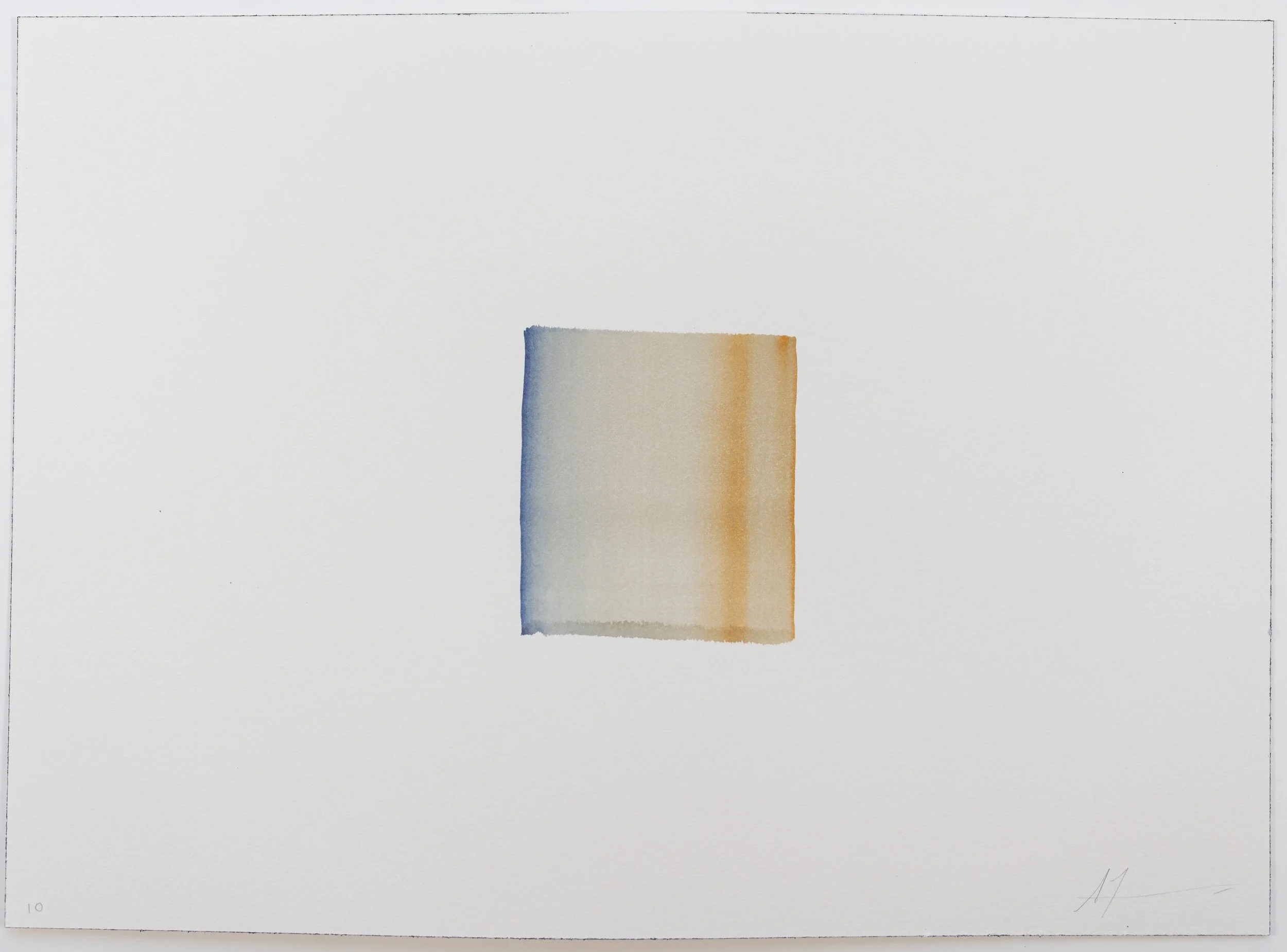 Delft Blue | Transparent Orange No. 10, 2026
Watercolour on Arches 300gsm NOT
26cm x 36cm
10 x 14 in