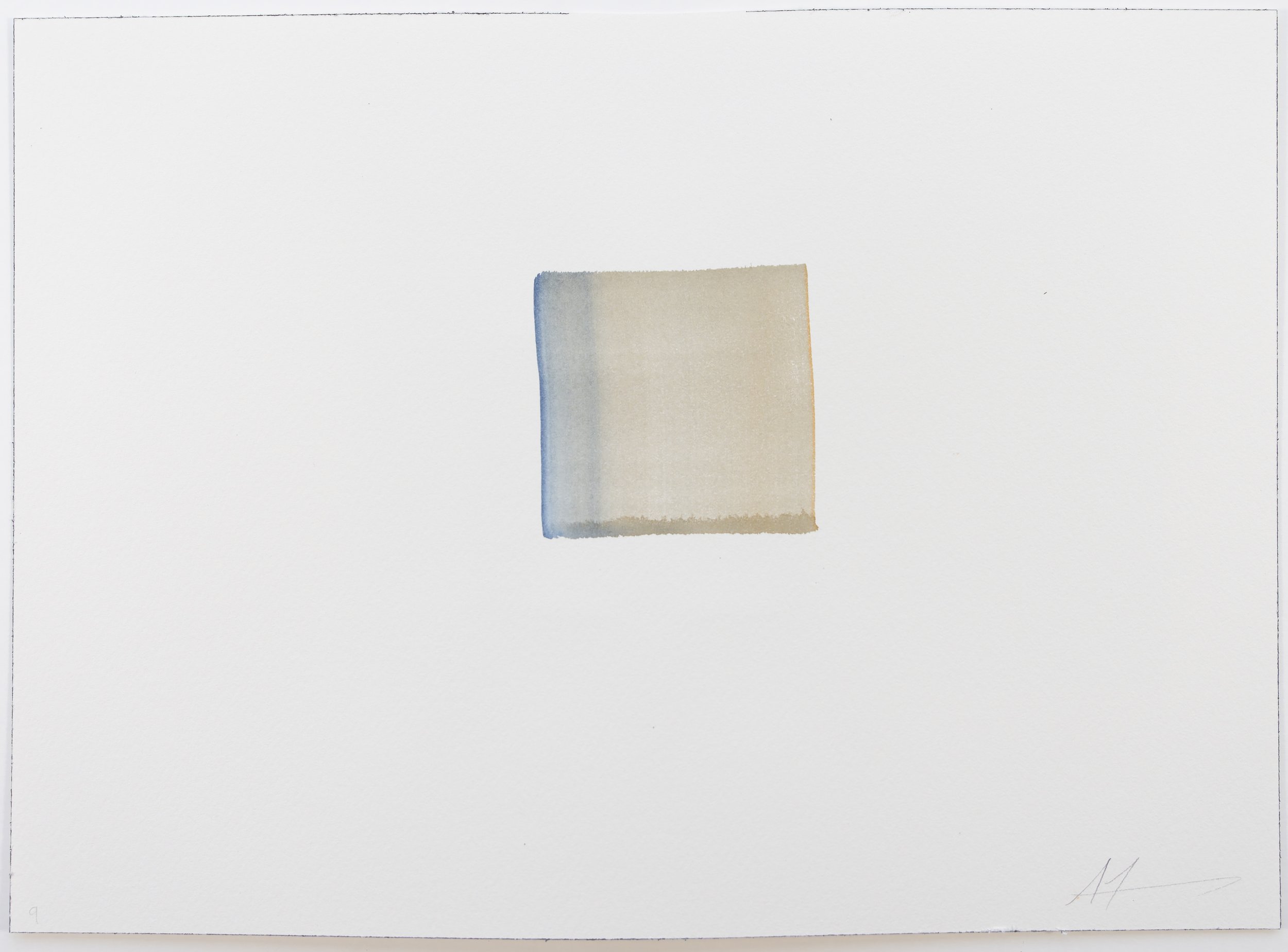 Delft Blue | Transparent Orange No. 9, 2026
Watercolour on Arches 300gsm NOT
26cm x 36cm
10 x 14 in