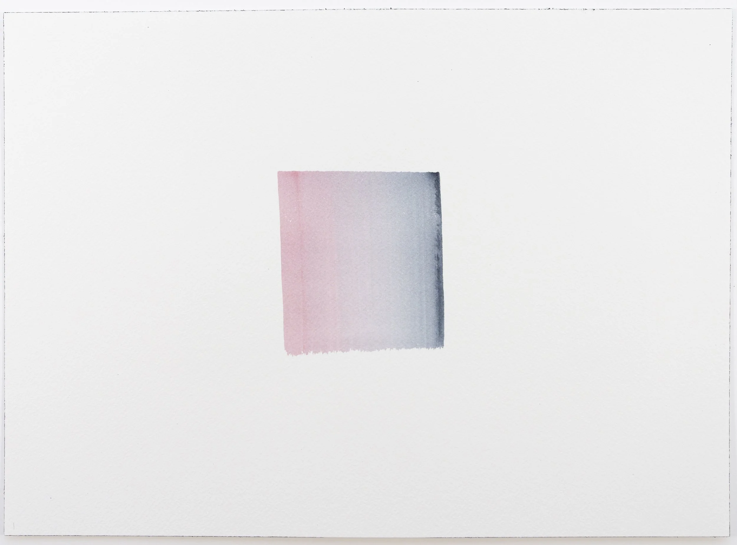 One Wash, Alizarin Crimson | Paynes Grey, 2026
Watercolour on Arches 300gsm NOT
26 x 36 cm
10 x 14 in
