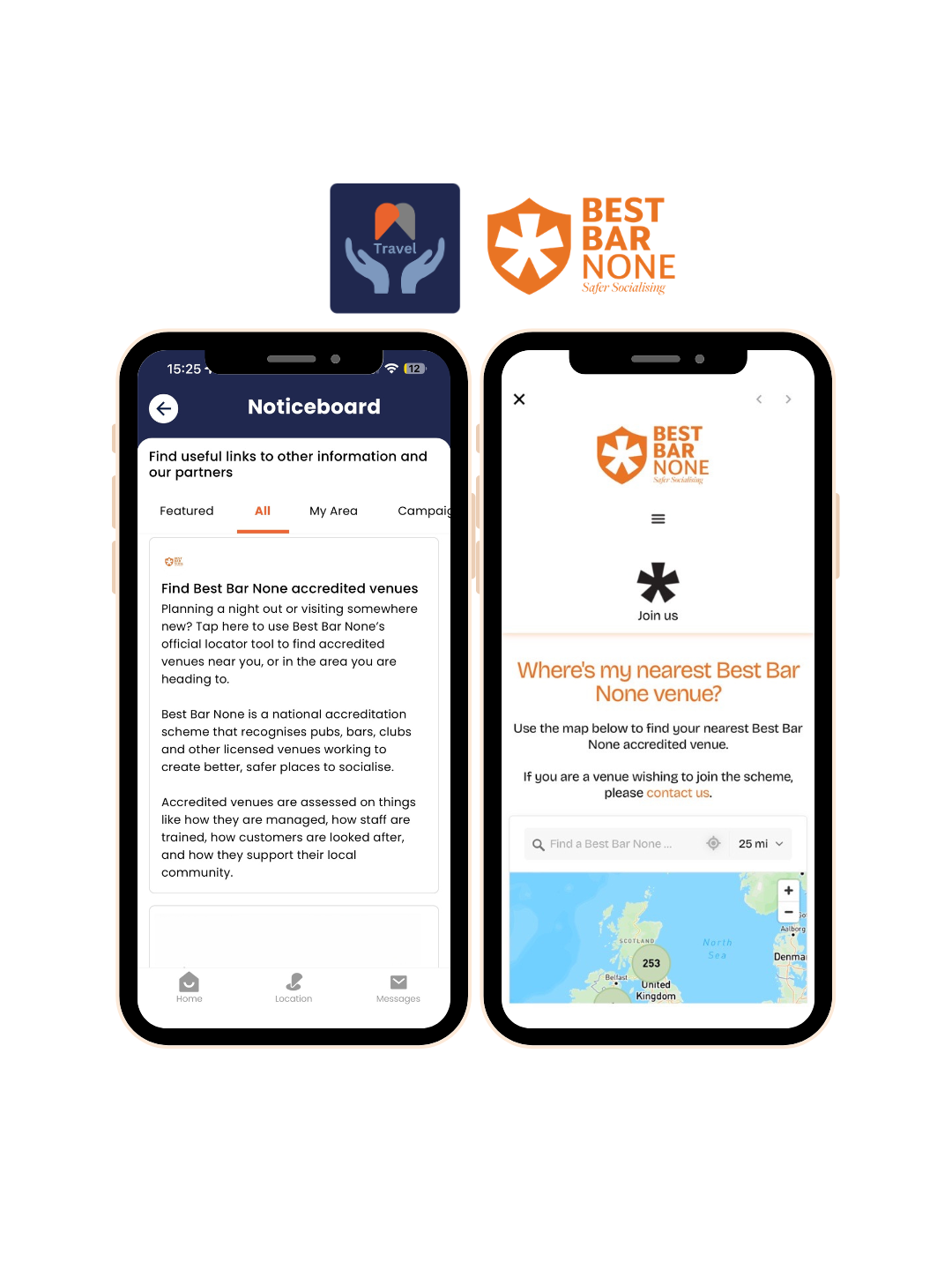 Best Bar None Venue Locator Now Available Through imabi Travel Guardian