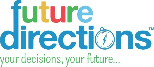 Future Directions logo, an imabi partner helping people find accessible local support and Safe Place locations in their communities.