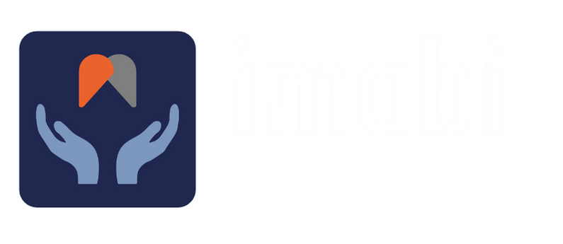 Logo featuring two hands under a heart shape with text 'imabi GUARDIAN'."