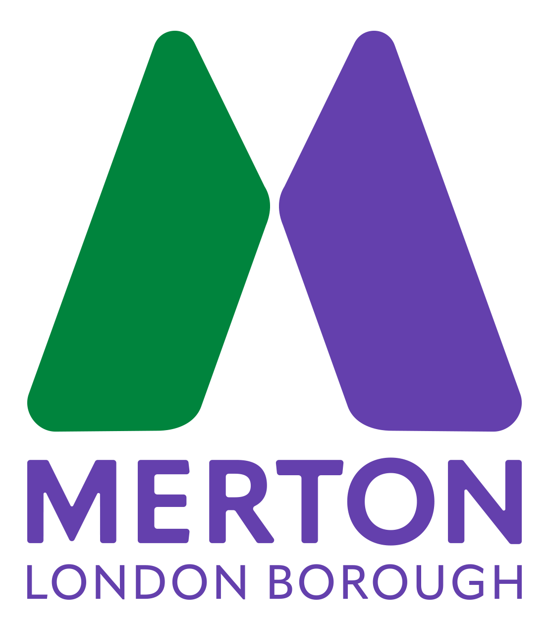 London Borough of Merton - Merton Council  logo representing partnership and collaboration with imabi through their Safe Havens scheme