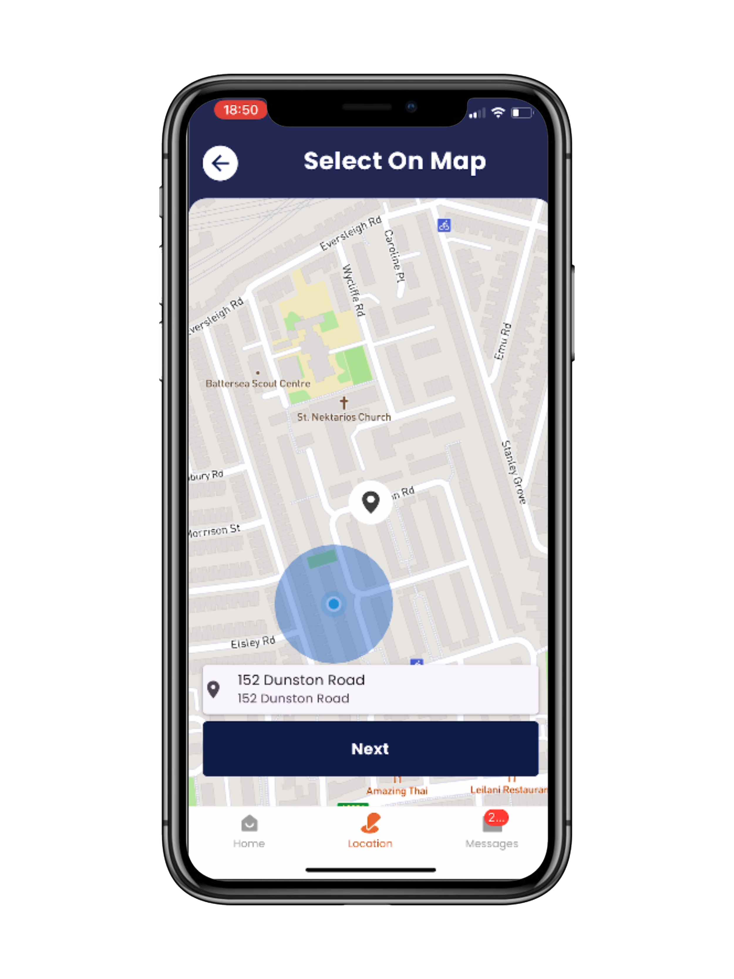 imabi app location feature, enabling location sharing, journey sharing, arrival sharing and rescue me capability