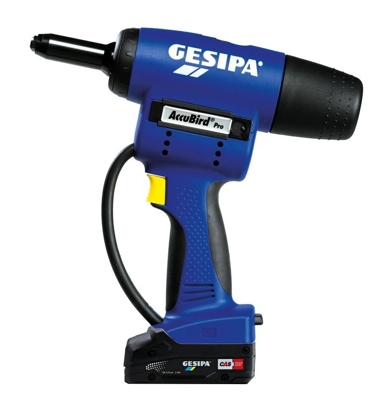 Gesipa Accubird Pro 2.4-6mm 18v Brushless Battery Riveter — Eurotools -  Production Tooling Solutions