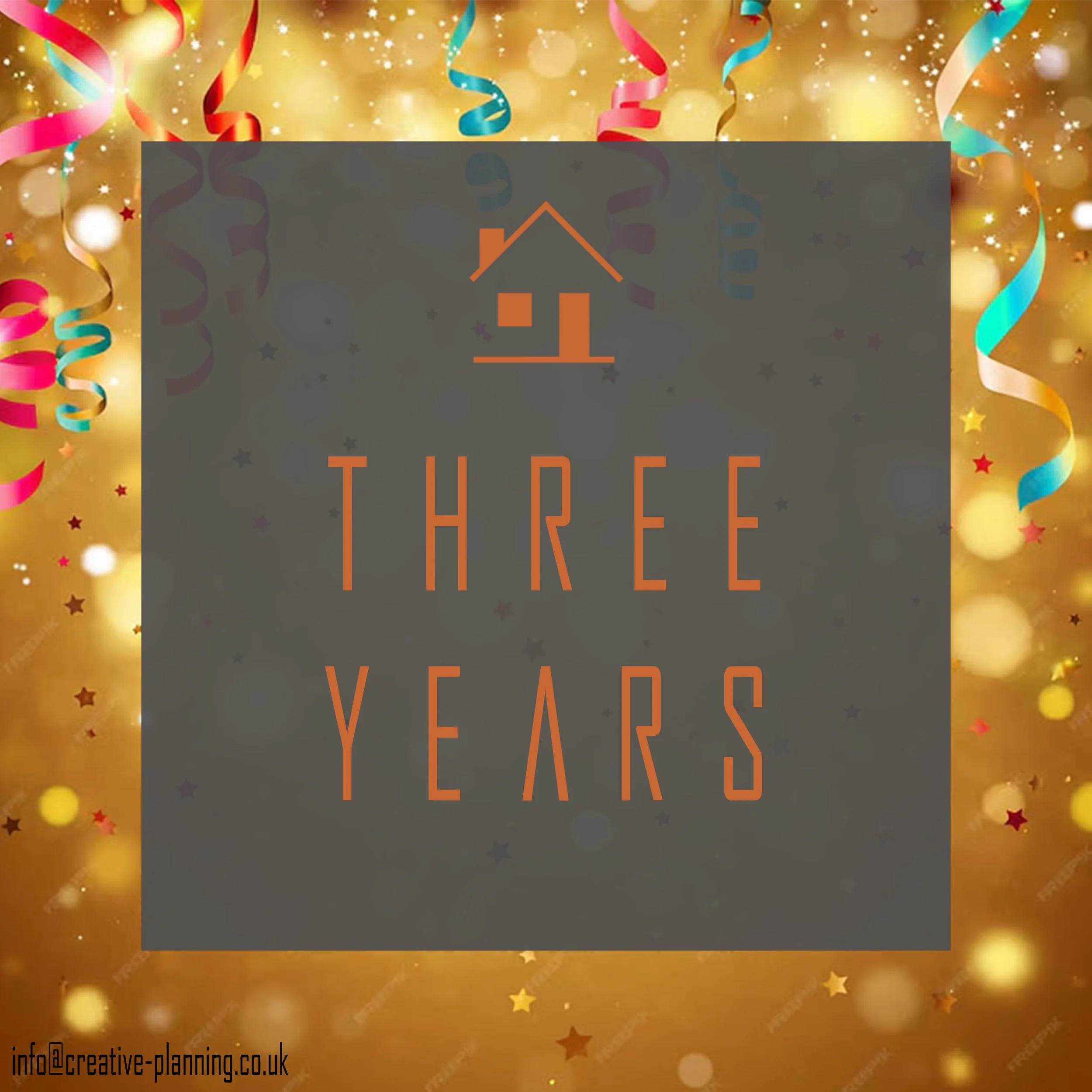 🎉 3 YEARS of @creativeplanningltd 🎉

Today marks three years since I started Creative Planning - and what a three years it&rsquo;s been.

What started as a leap of faith has grown into a business I&rsquo;m incredibly proud of, with some fantastic p
