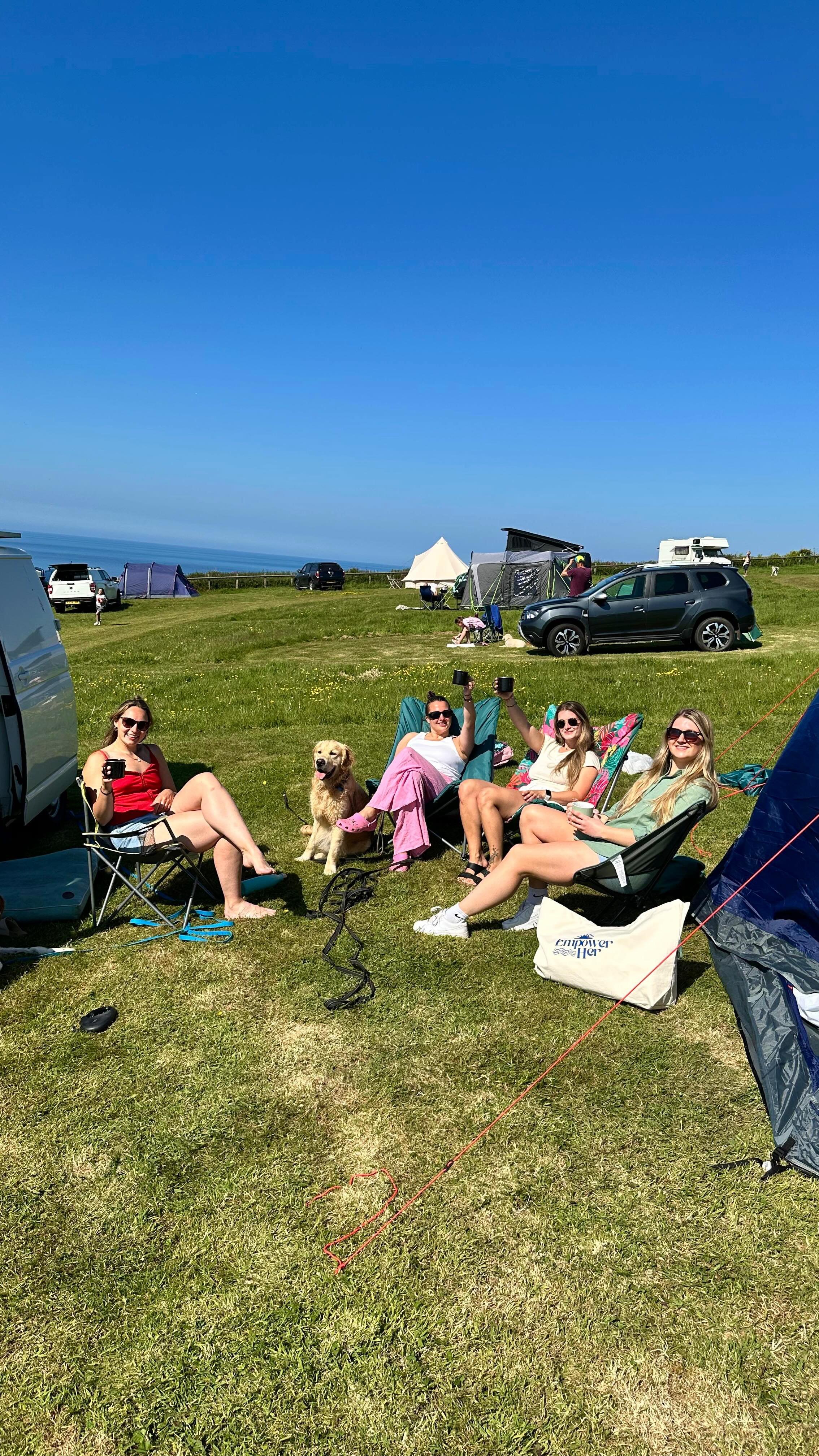 The perfect weekend reset🌾✨⛺️