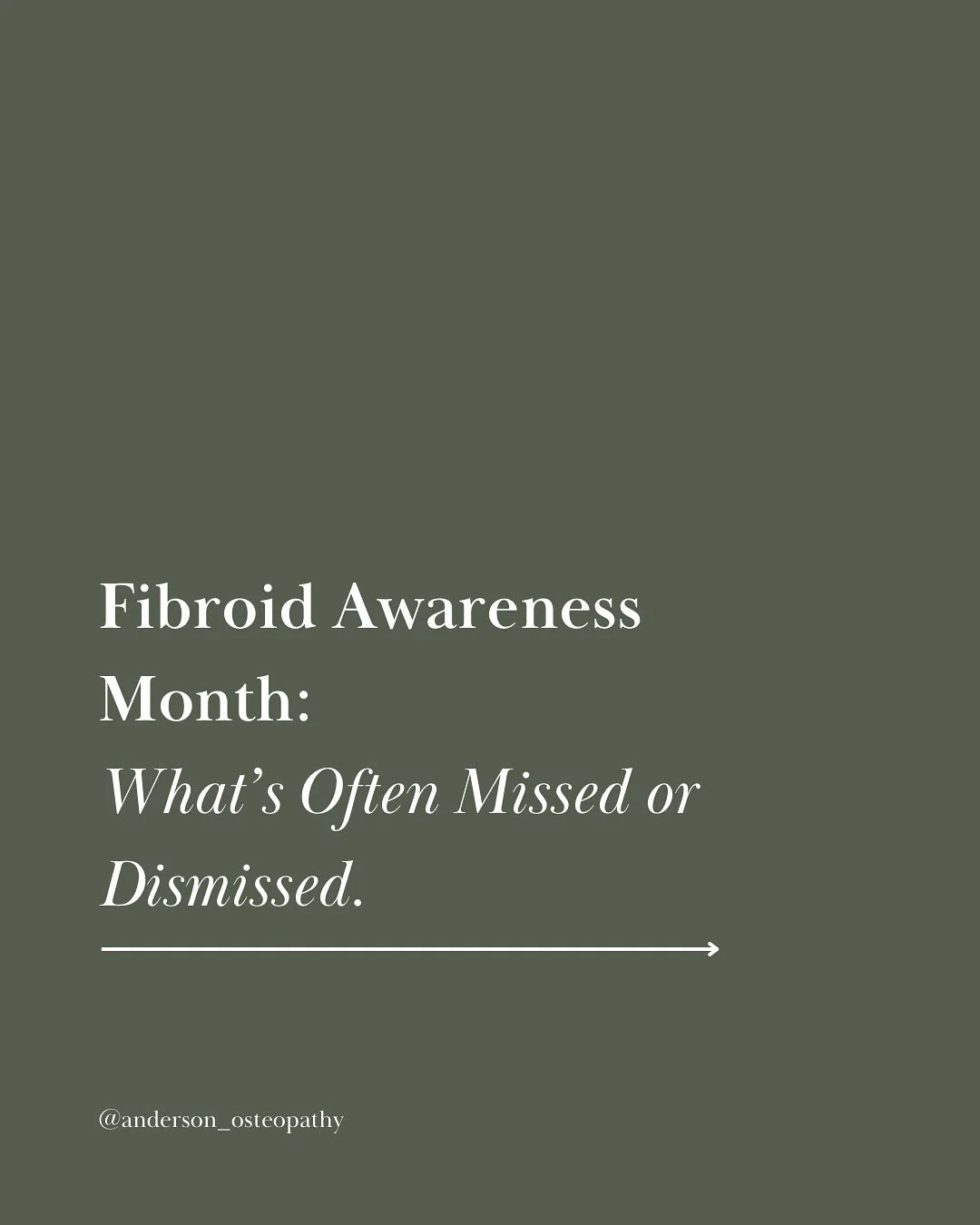 Every experience is different🤍
Fibroids can show up with heavy periods, bloating, pelvic pain, or pressure, & sometimes no symptoms at all🌿
Osteopathy can’t treat fibroids directly, but it can support how your body manages tension, pres