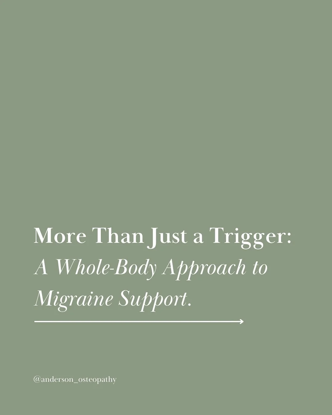 Migraines are rarely caused by just one thing
They’re complex, whole-body experiences, & often involve more than meets the eye.
Neck tension. Hormonal shifts. Digestive load. Sleep disruption. Nervous system sensitivity.
It’s not alw