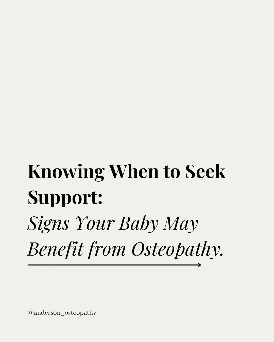 As a parent, you’ll often notice the little things first - a head turned more one way, a feed that feels tricky, or a baby who struggles to settle👩‍🍼
Many of these are part of a normal development, but trusting your instincts matter. If