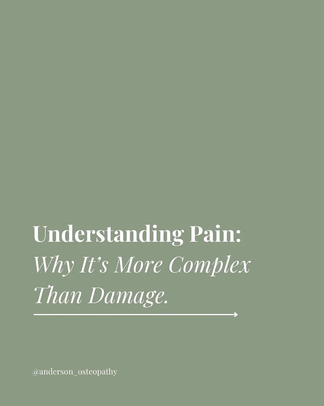 Pain can feel overwhelming, but it isn’t always a sign of damage
Research shows that changes in scans are common even in people without pain, and that stress, sleep, and fatigue all influence the intensity of pain
Understanding this takes som