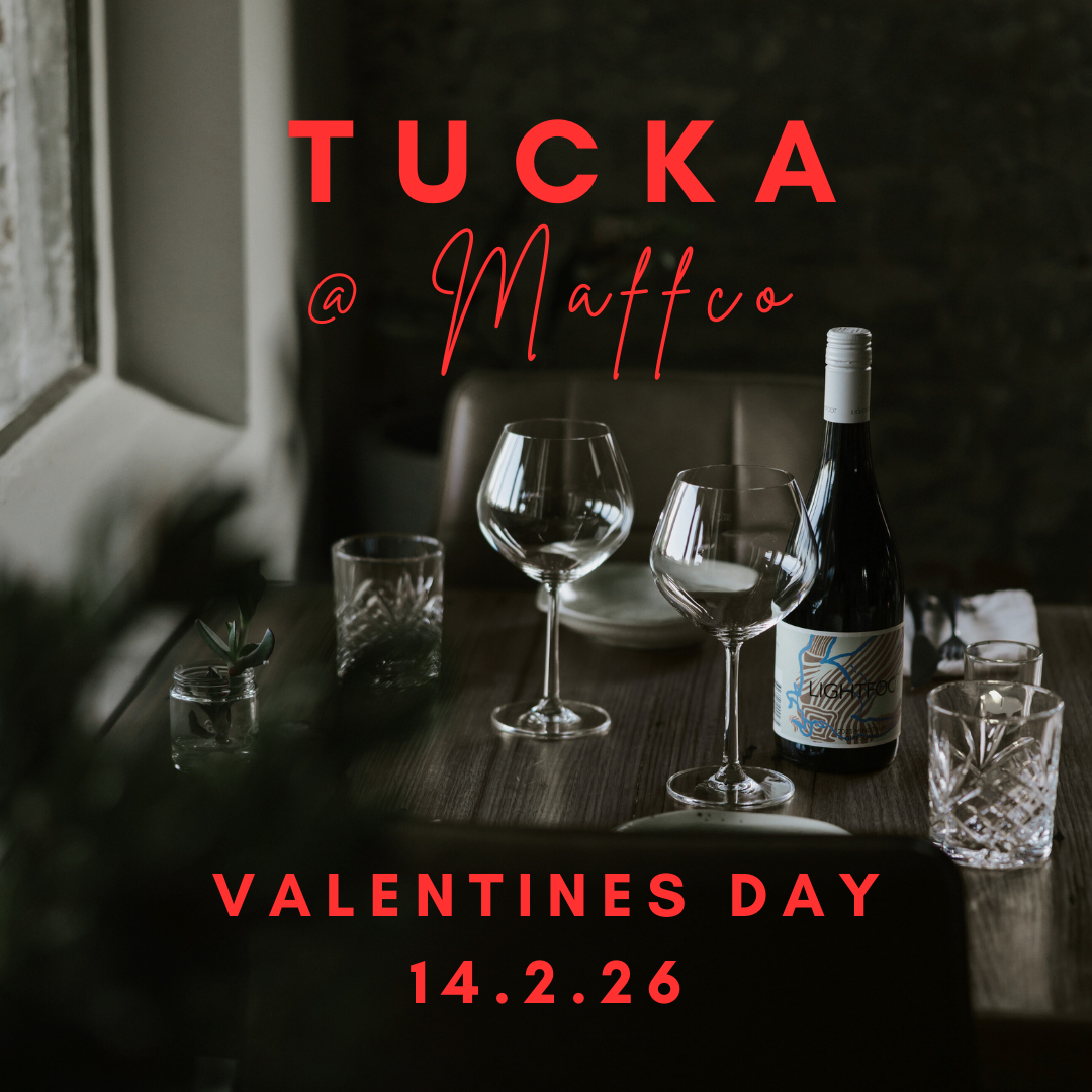 VALENTINES DAY TUCKA AT MAFFCO PRESALE TABLE