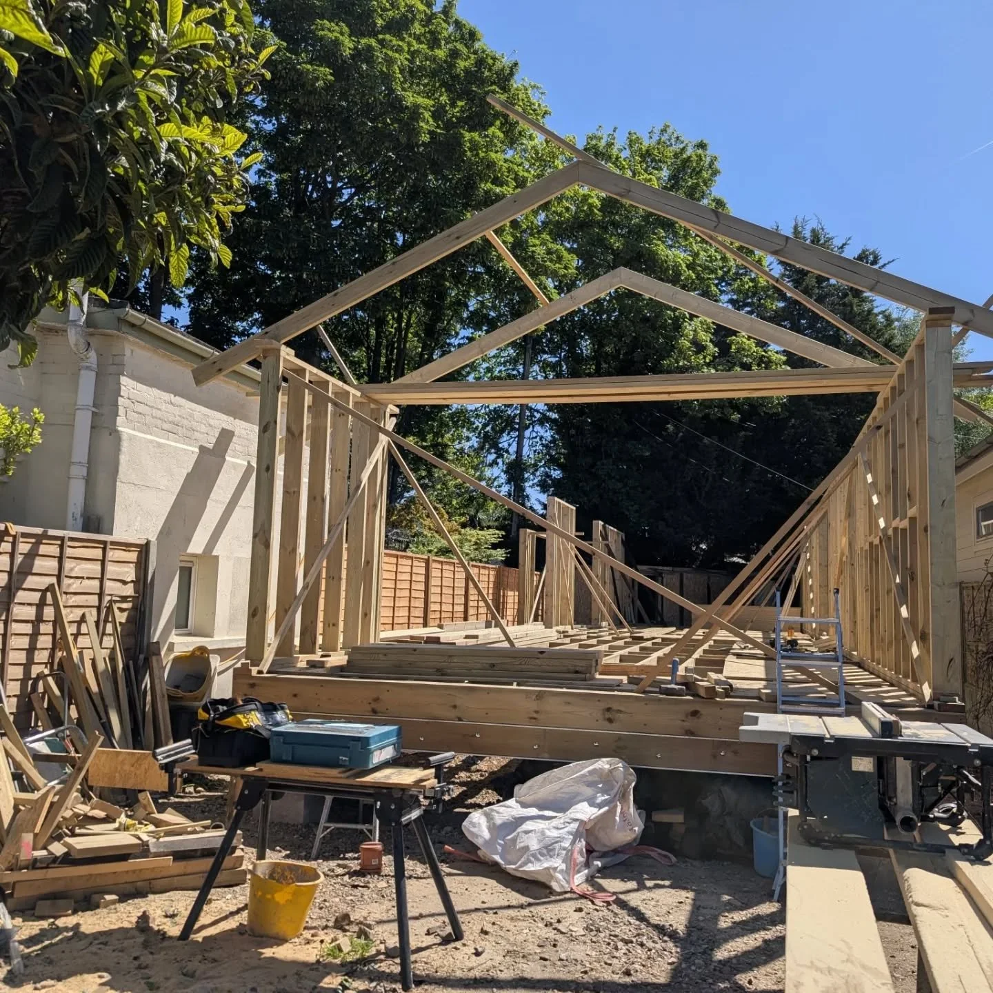 When it starts to look like a house!

#architecture #twickenham